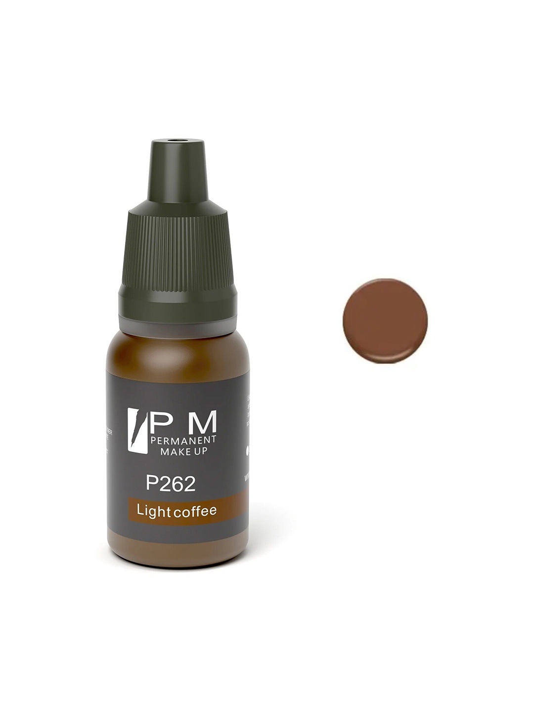 

GOOCHIE Permanent Makeup Eyebrow Micro Pigment Color - 15ml - Light Coffee, Brown
