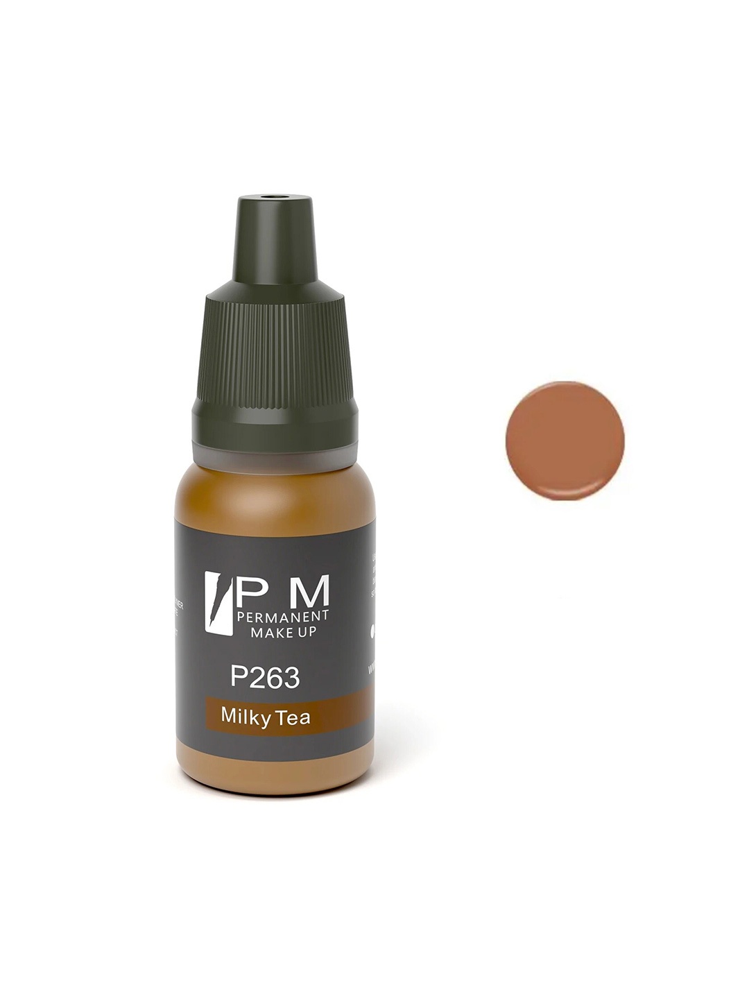 

GOOCHIE PM Permanent Makeup Micro Pigment Eyebrow Colors - Milky Tea, Brown