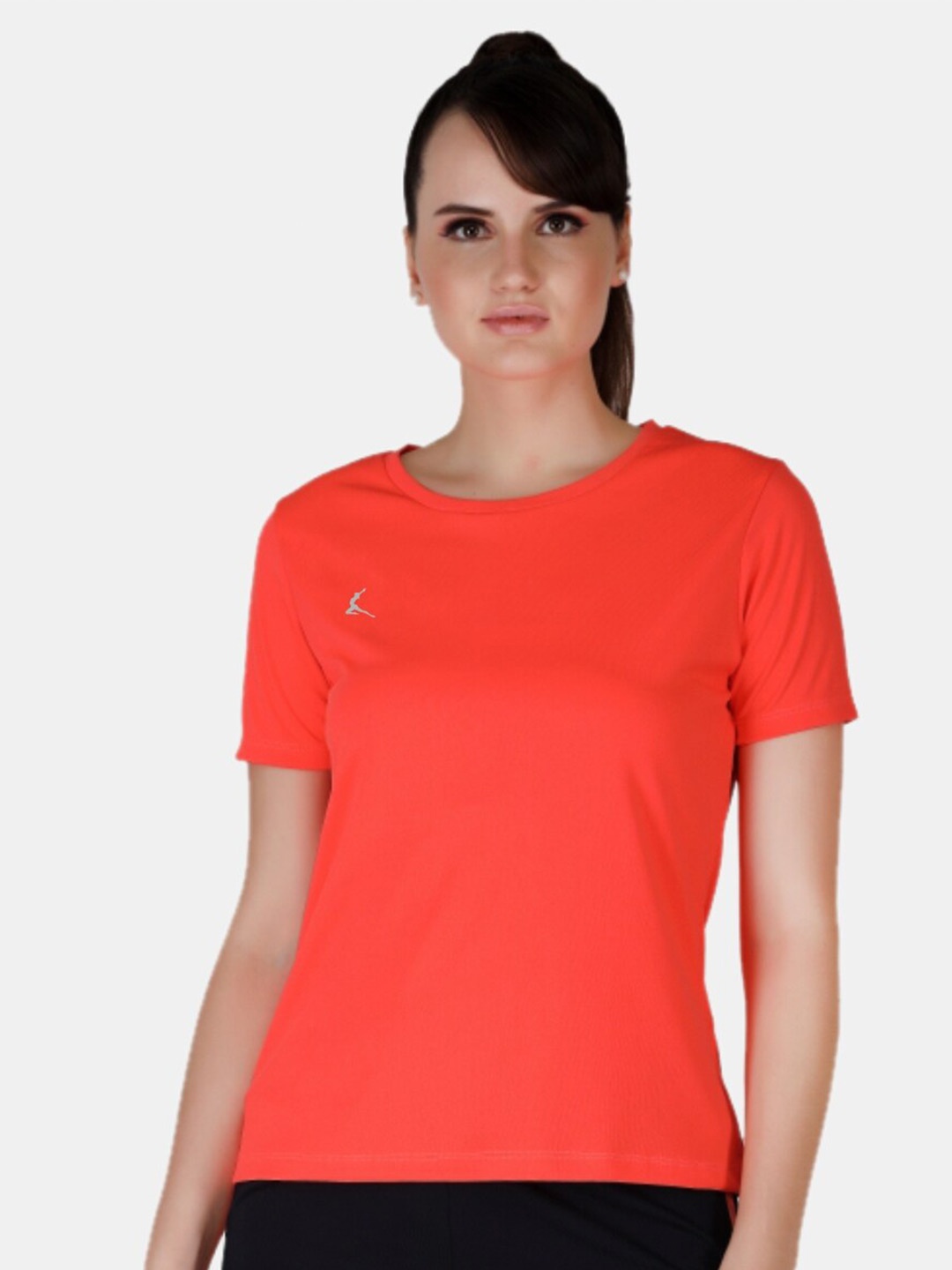 

Lovable Sport Round Neck T-Shirt, Orange