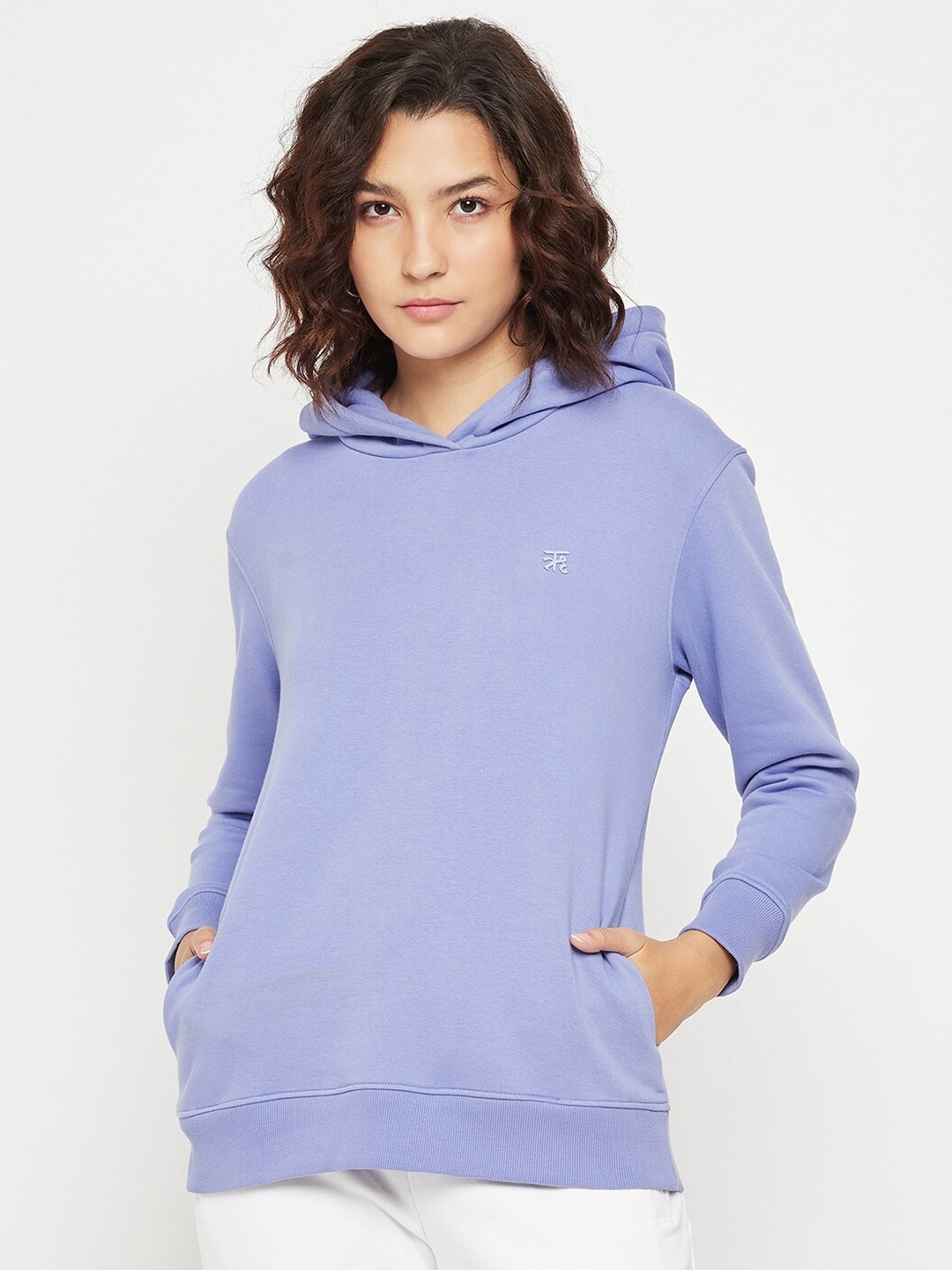 

EDRIO Hooded Fleece Pullover Sweatshirt, Lavender