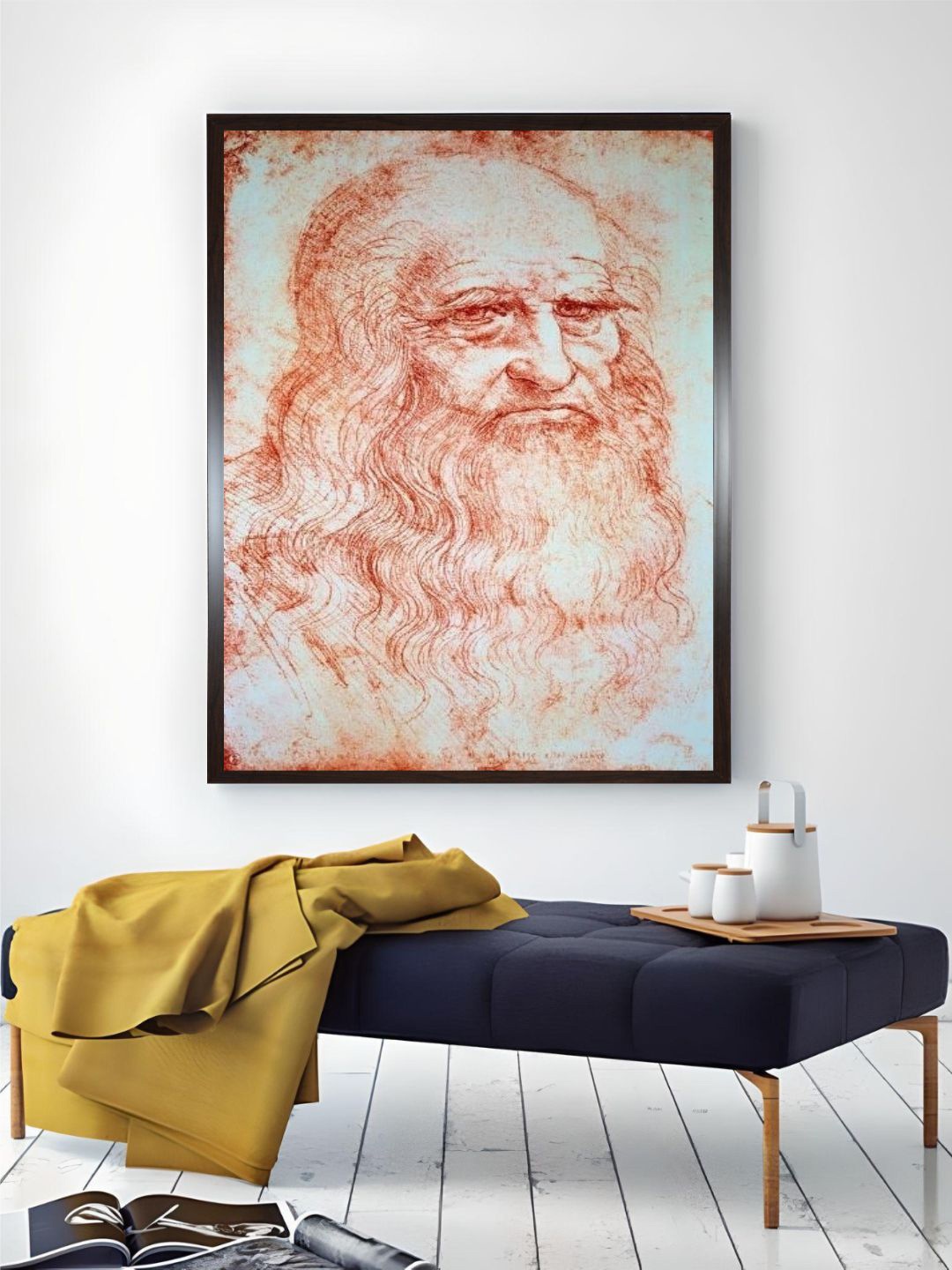 

The Art House Brown Canvas Painting Wall Art
