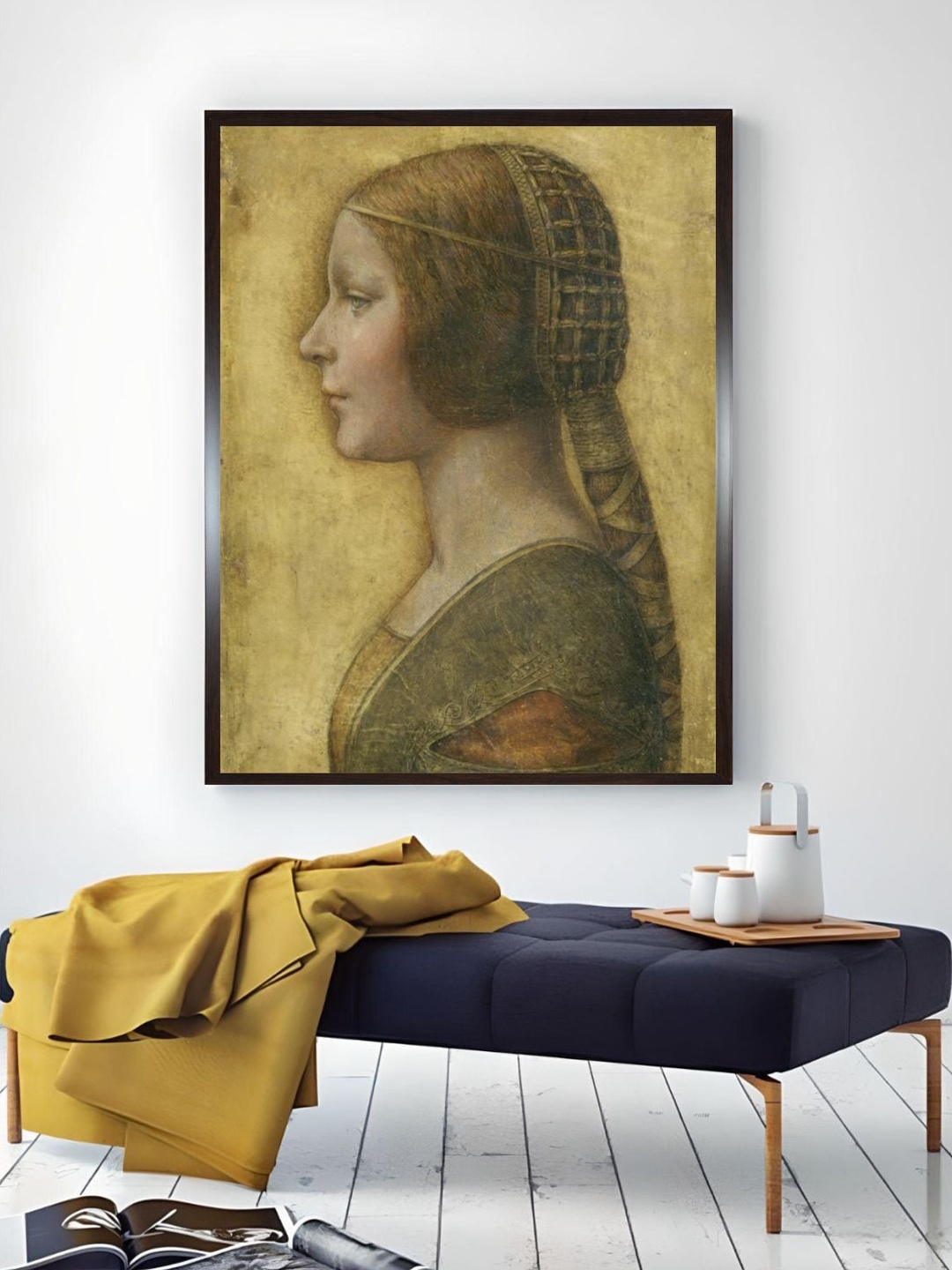 

The Art House Beige & Brown Canvas Painting Wall Art