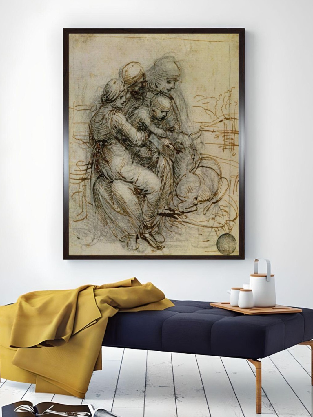 

The Art House Beige St. Anne Painting Wall Art