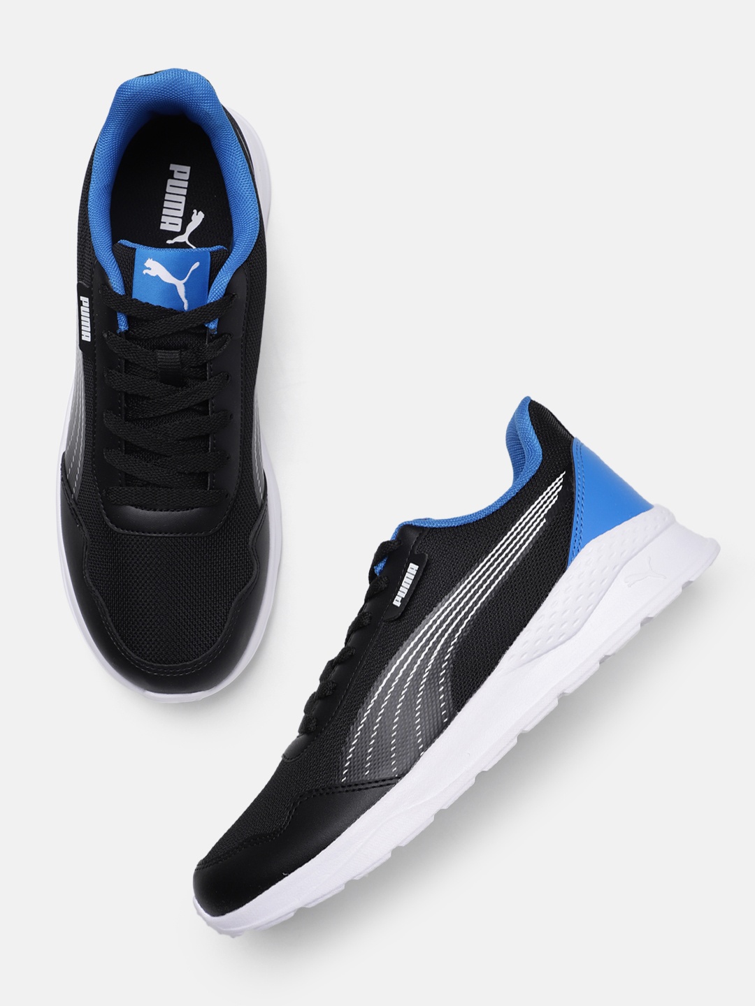 

Puma Men Jetfly Printed Sneakers, Black
