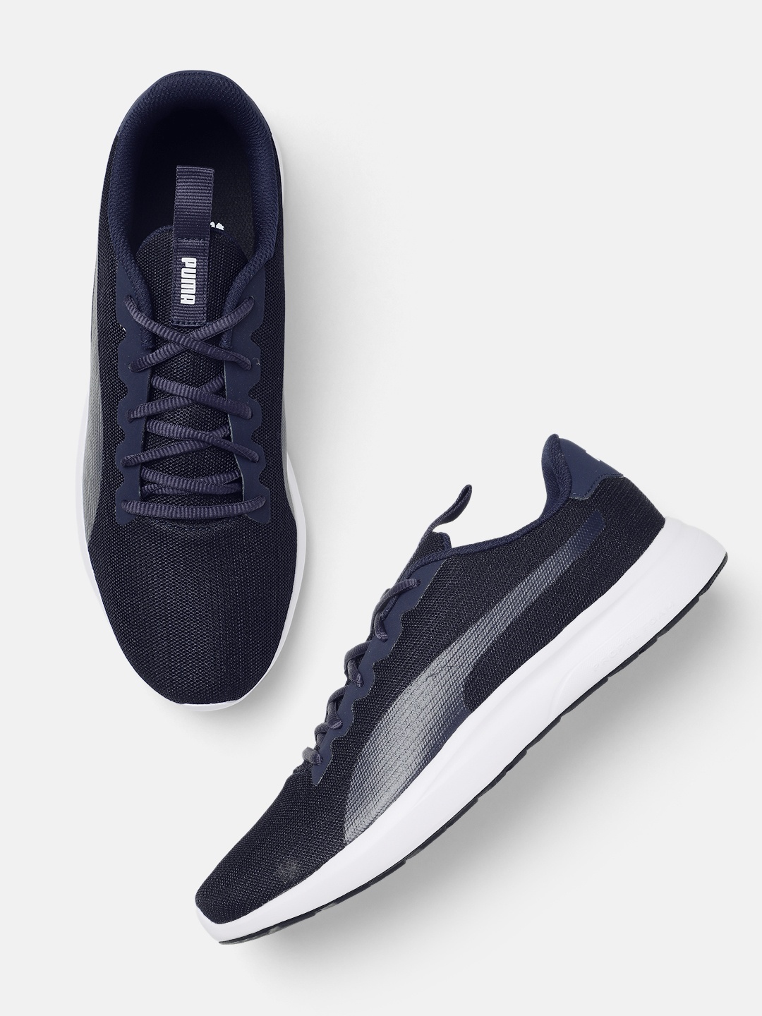 

Puma Men Jigsaw V1 Sneakers, Navy blue