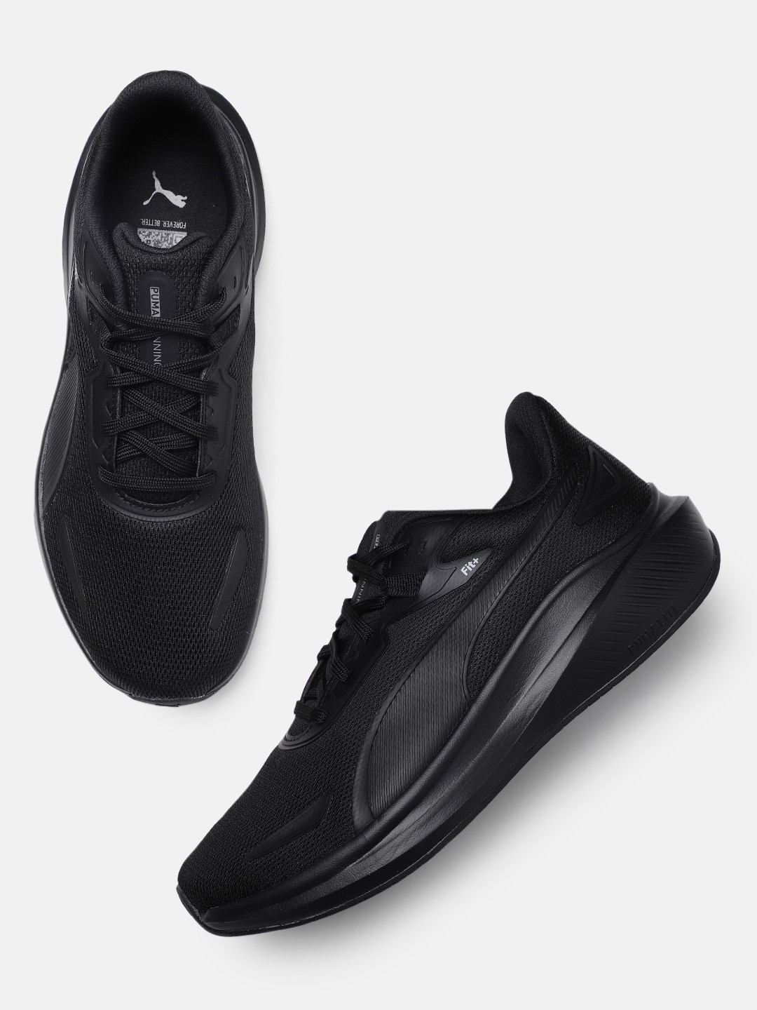 

Puma Unisex Skyrocket Lite Running Shoes, Black
