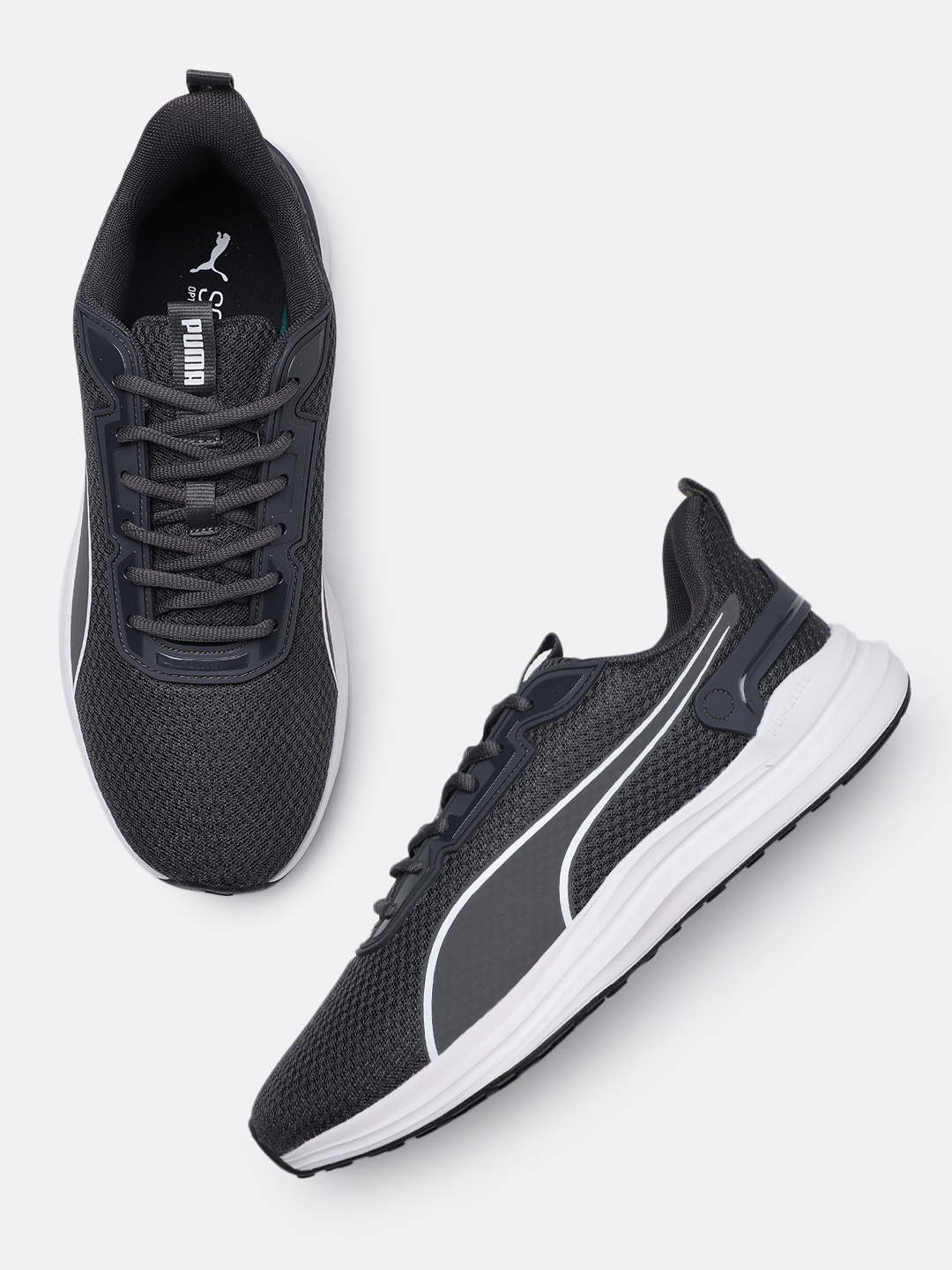 

Puma Men Grey Mile on Running Shoes