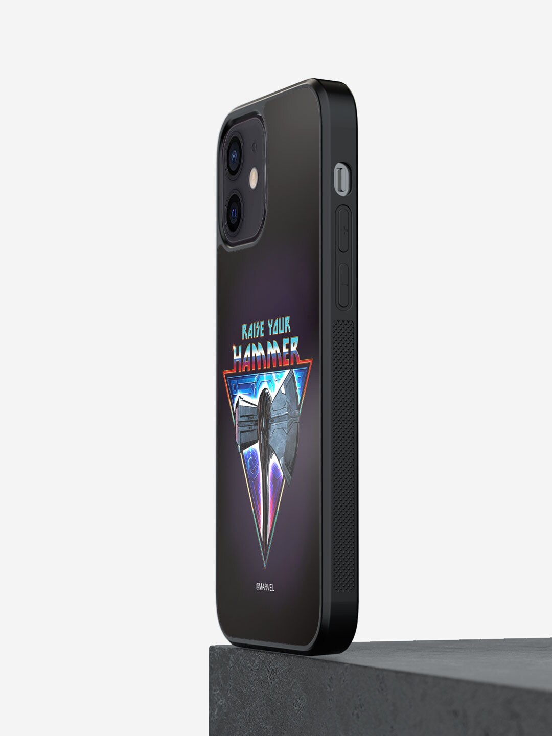 

macmerise Worthy Riase Your Hammer iPhone 12 Mini Bumper Case, Black