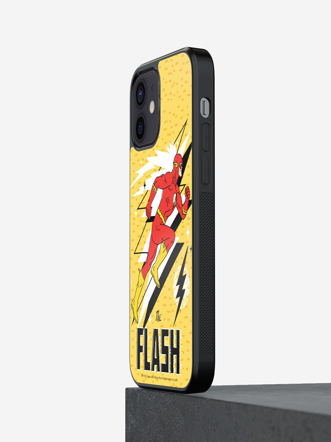 

macmerise The Flash Comic iPhone 12 Mini Bumper Case, Yellow