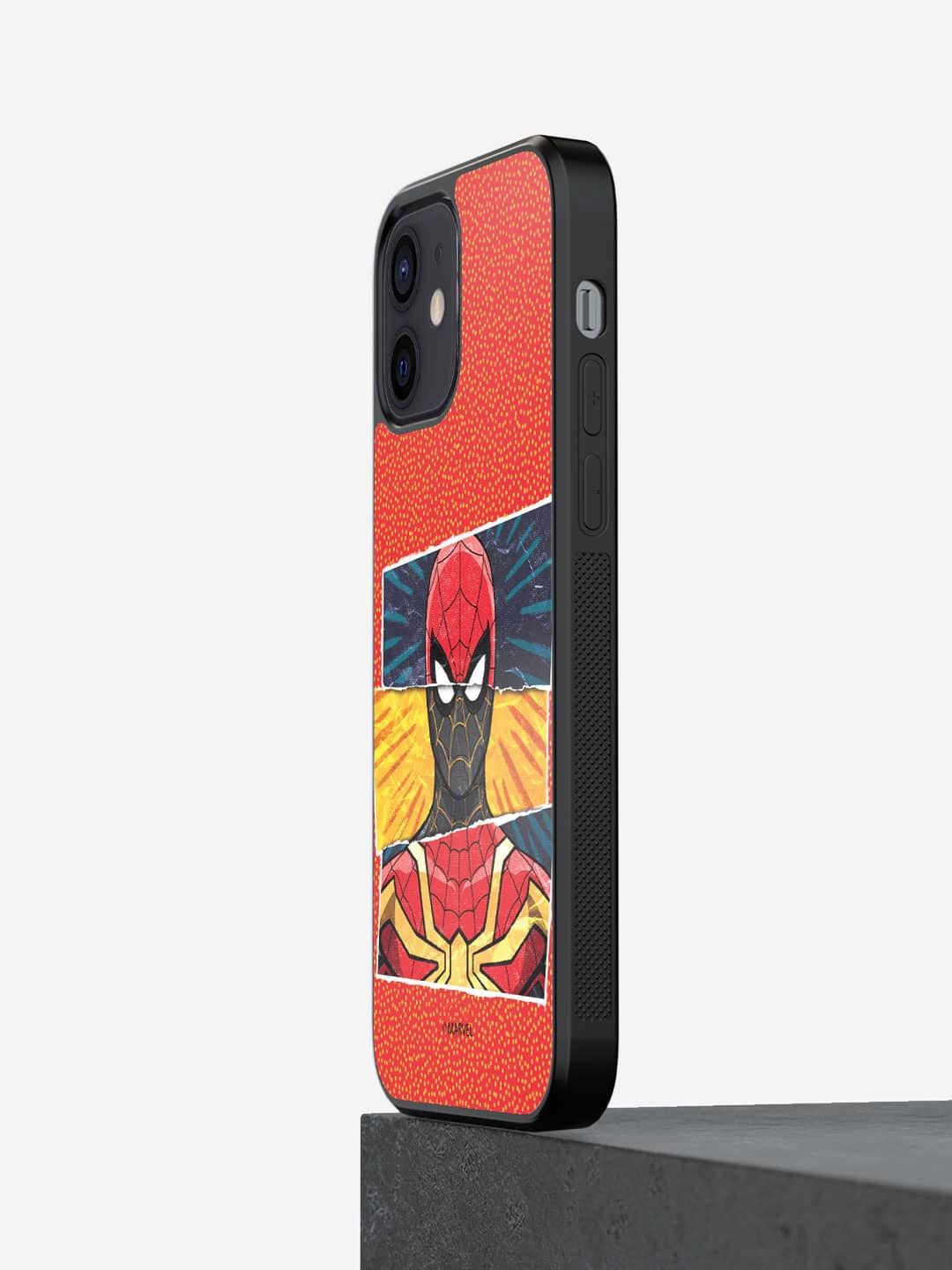 

macmerise Spider Man Engage iPhone 12 Mini Bumper Case Cover, Red