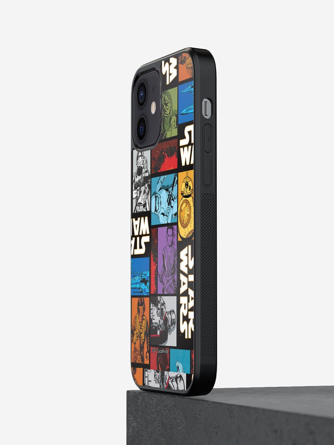 

macmerise The Force Awakens iPhone 12 Mini Bumper case, Black