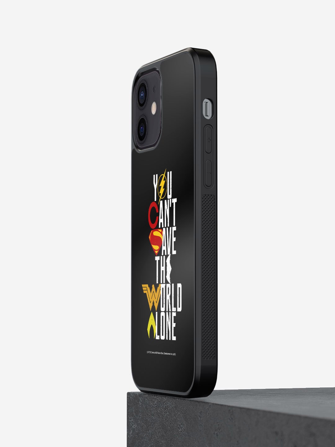 

macmerise Typography Printed iPhone 12 Mini Bumper Case, Black