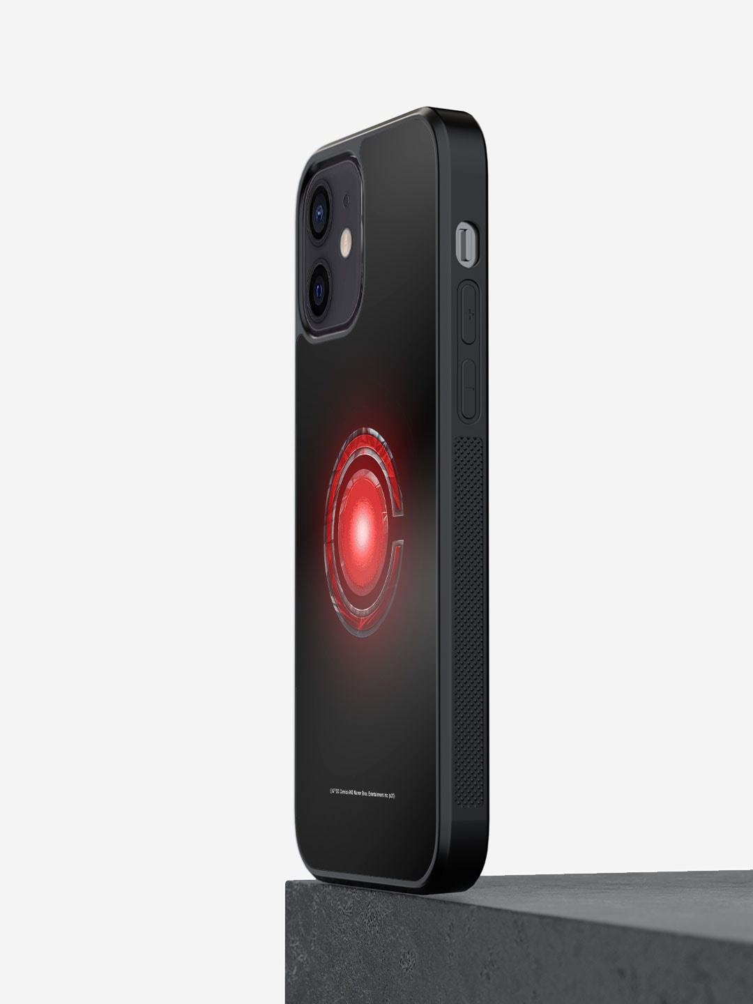 

macmerise Macmerise Logo Cyborg Printed IPhone 12 Mini Bumper Case, Black