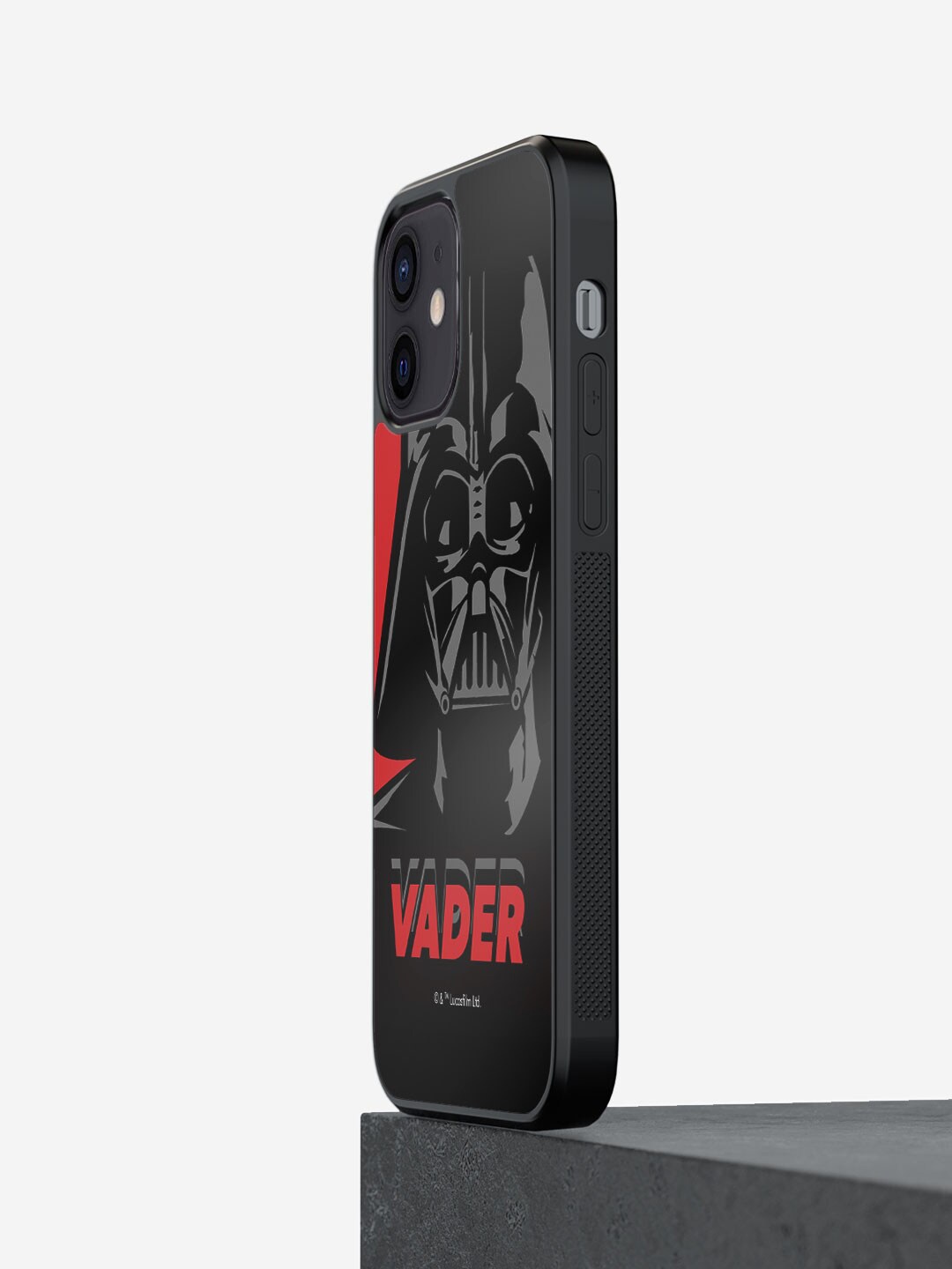 

macmerise Vader Graphic Printed iPhone 12 Mini Bumper Case, Black
