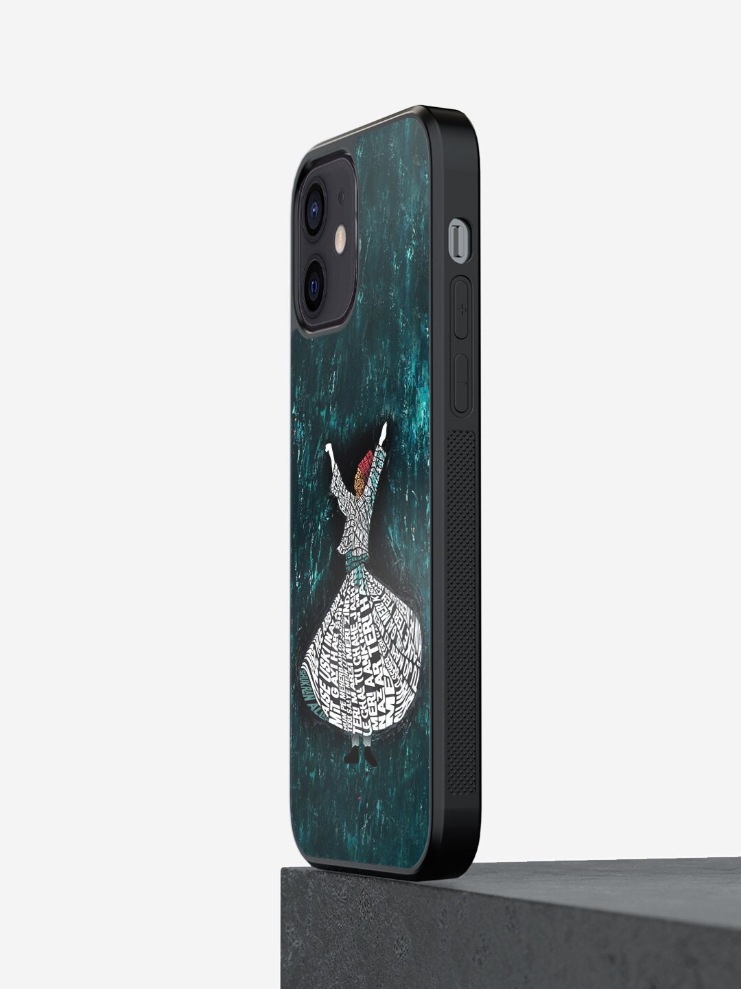 

macmerise Green & White SM Shukran Allah Printed iPhone 12 Mini Bumper Case Cover