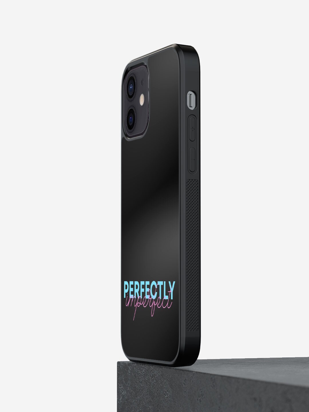 

macmerise Perfectly Imperfect iPhone 12 Mini Bumper Case Cover, Blue