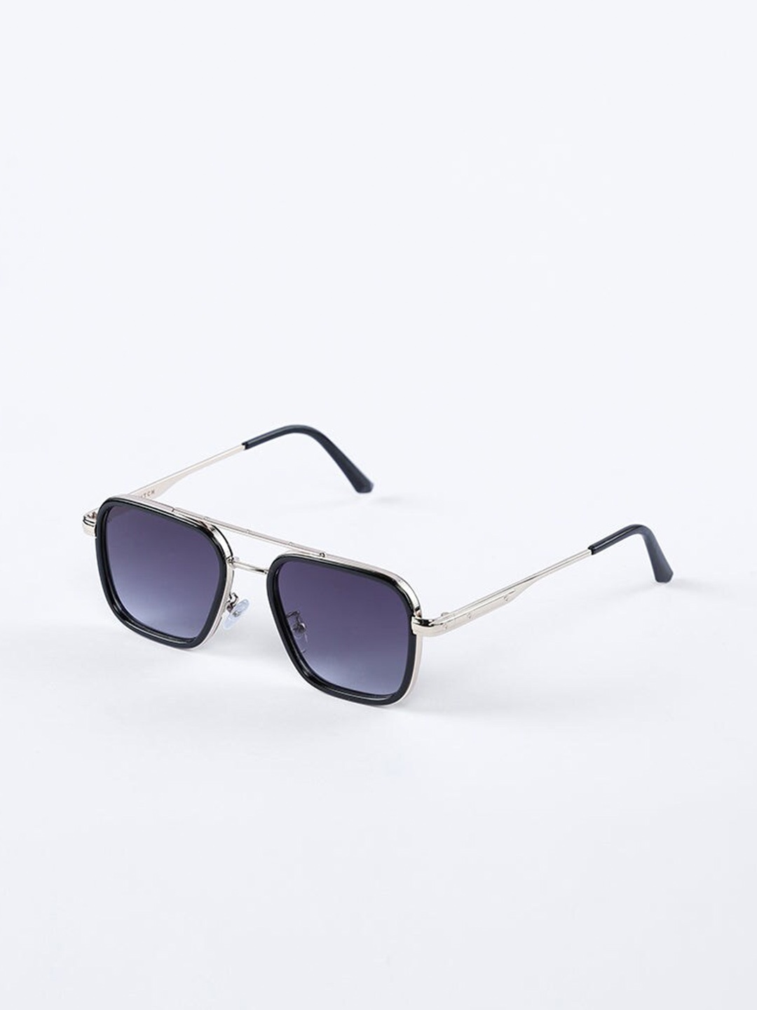 

Snitch Men Black Square Sunglasses with UV Protected Lens Sunglasses