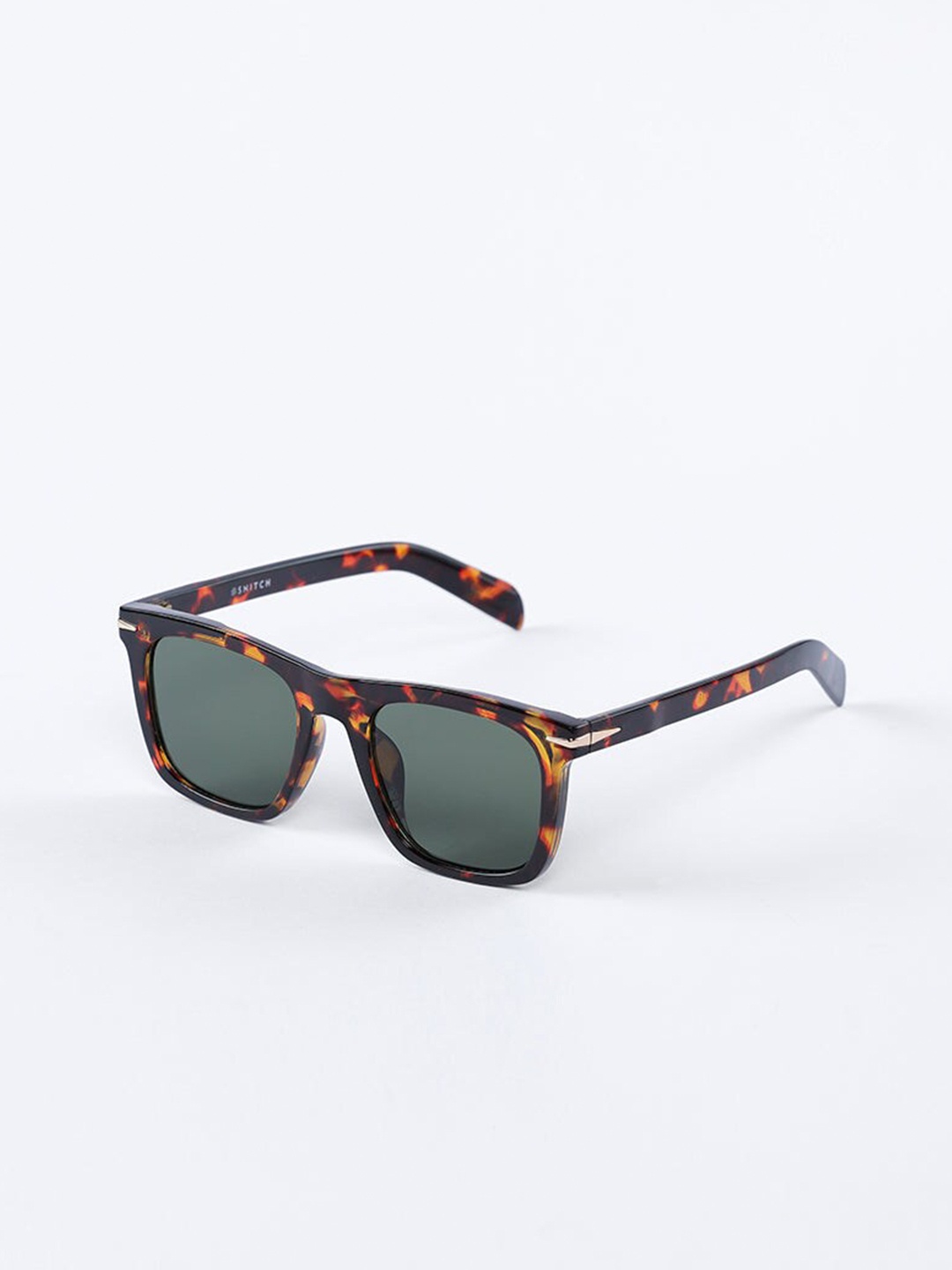 

Snitch Men Black Square Sunglasses with UV Protected Lens Sunglasses