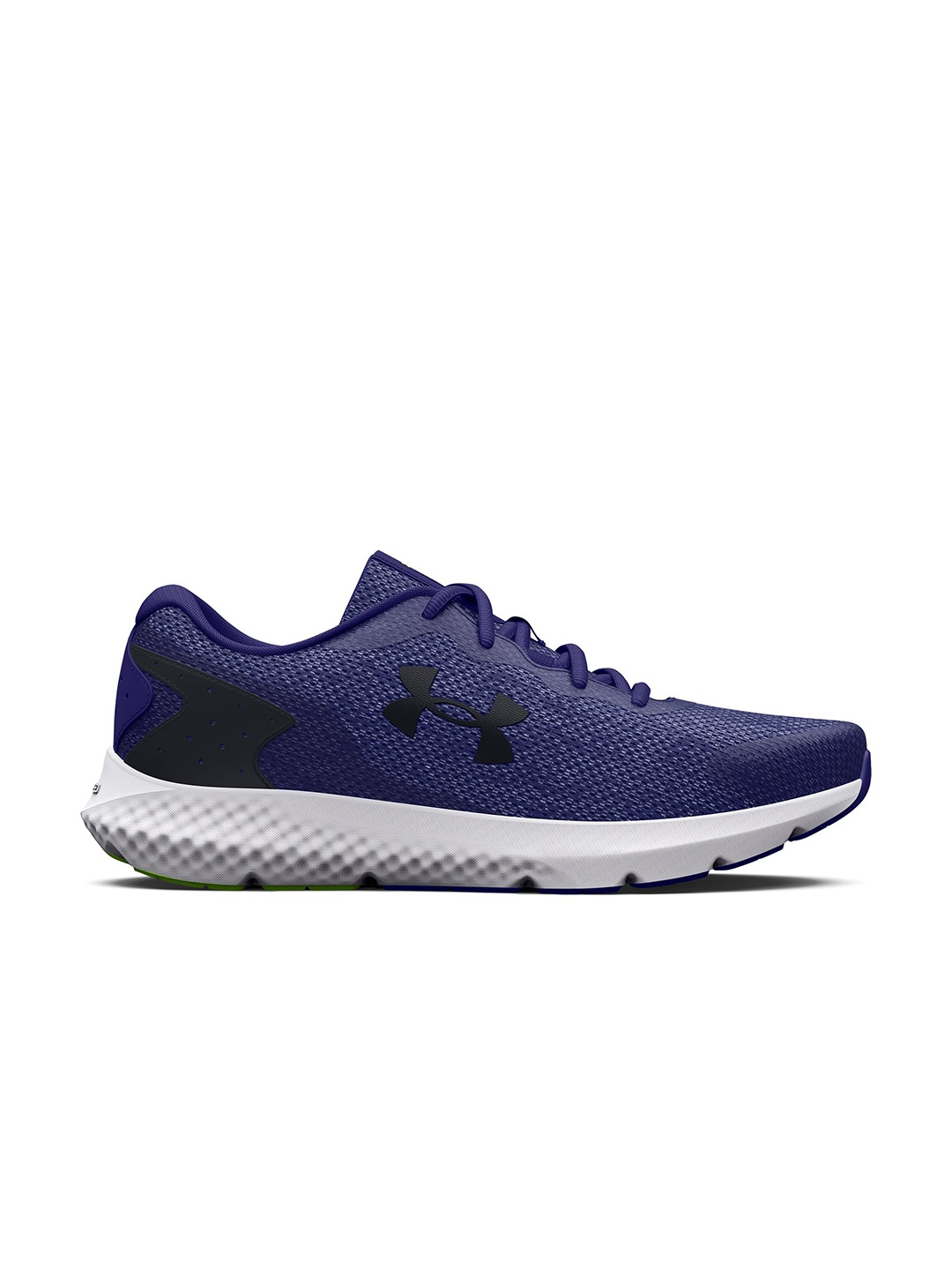 

UNDER ARMOUR Men Charged Rogue 3 Knit Running Shoe, Blue