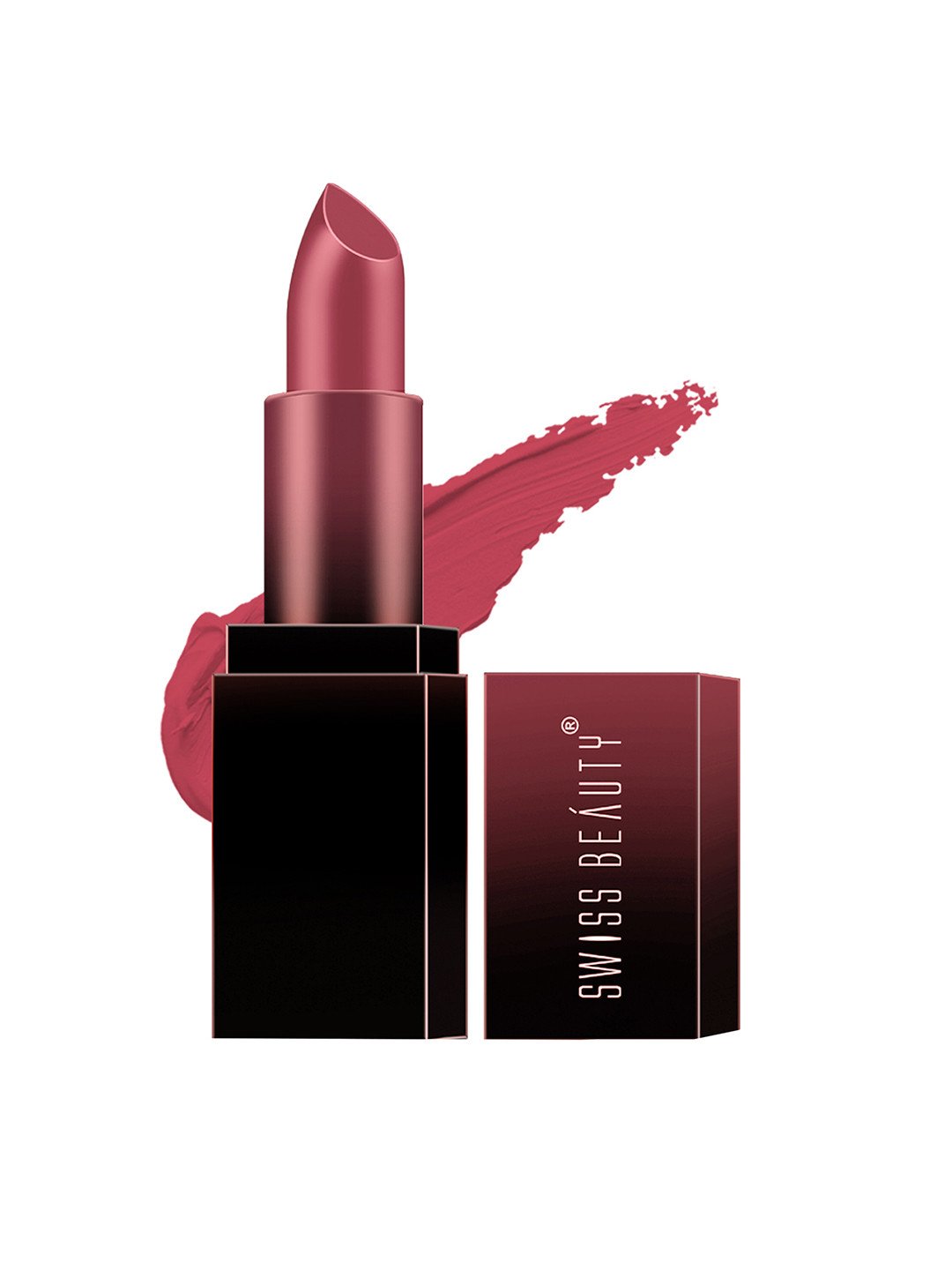 

SWISS BEAUTY Long-Lasting High Colour Pay Off HD Matte Lipstick - Chic Pink