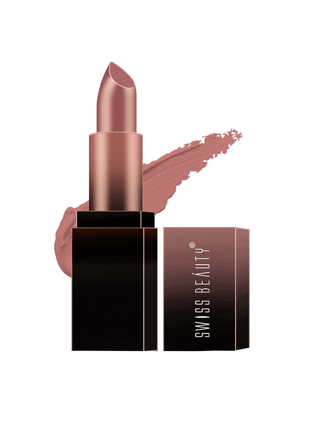 

SWISS BEAUTY Long-Lasting High Colour Pay Off HD Matte Lipstick - Nude Affair