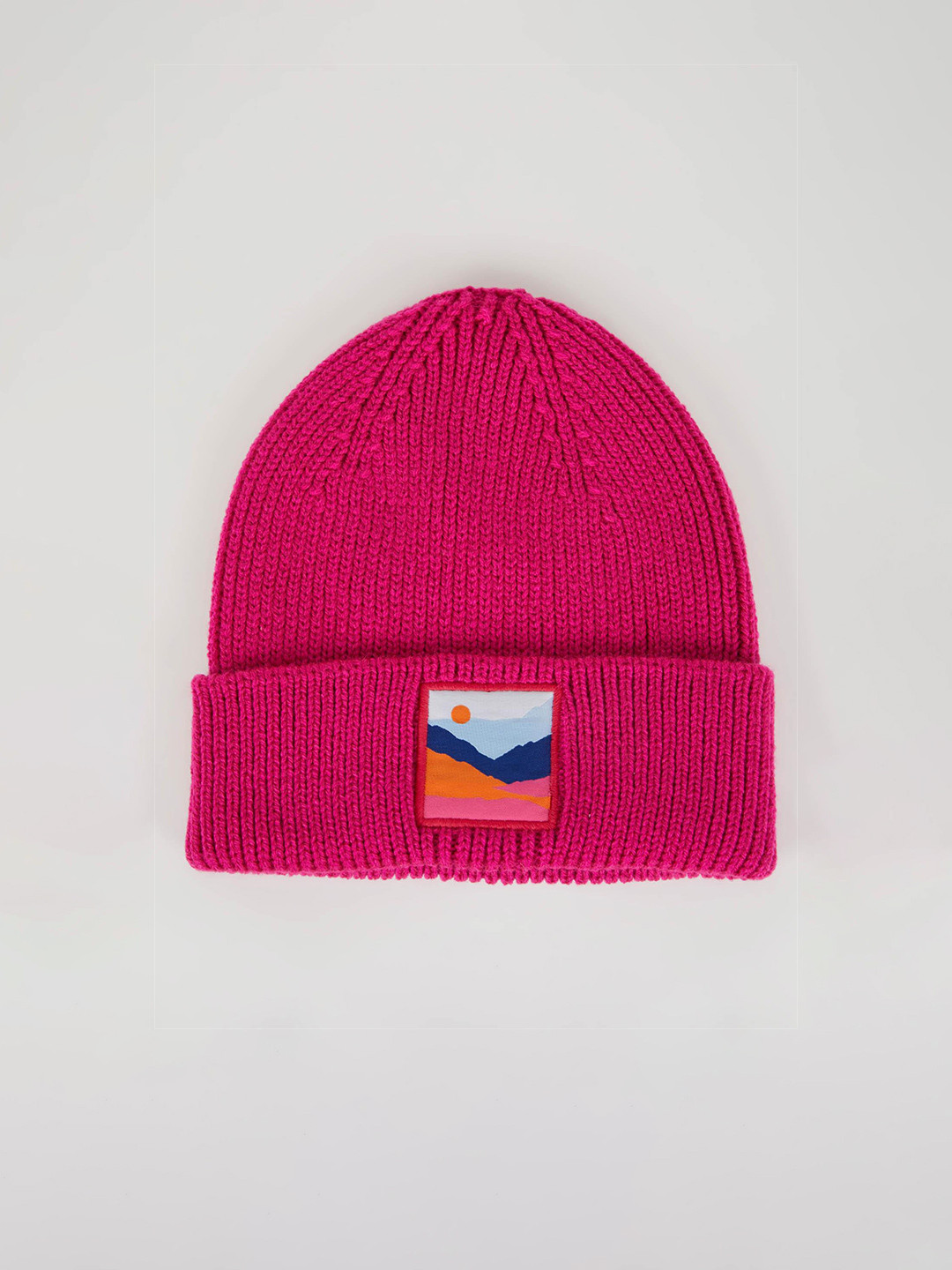 

DeFacto Women Self Design Acrylic Beanie, Pink