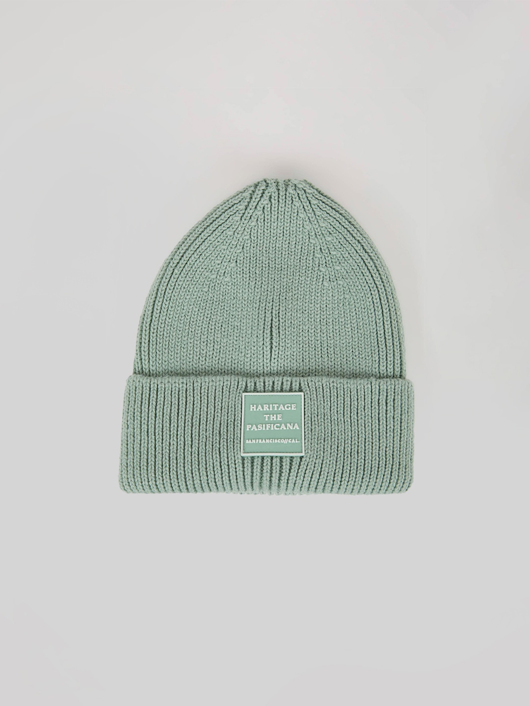 

DeFacto Women Self Design Acrylic Beanie, Green