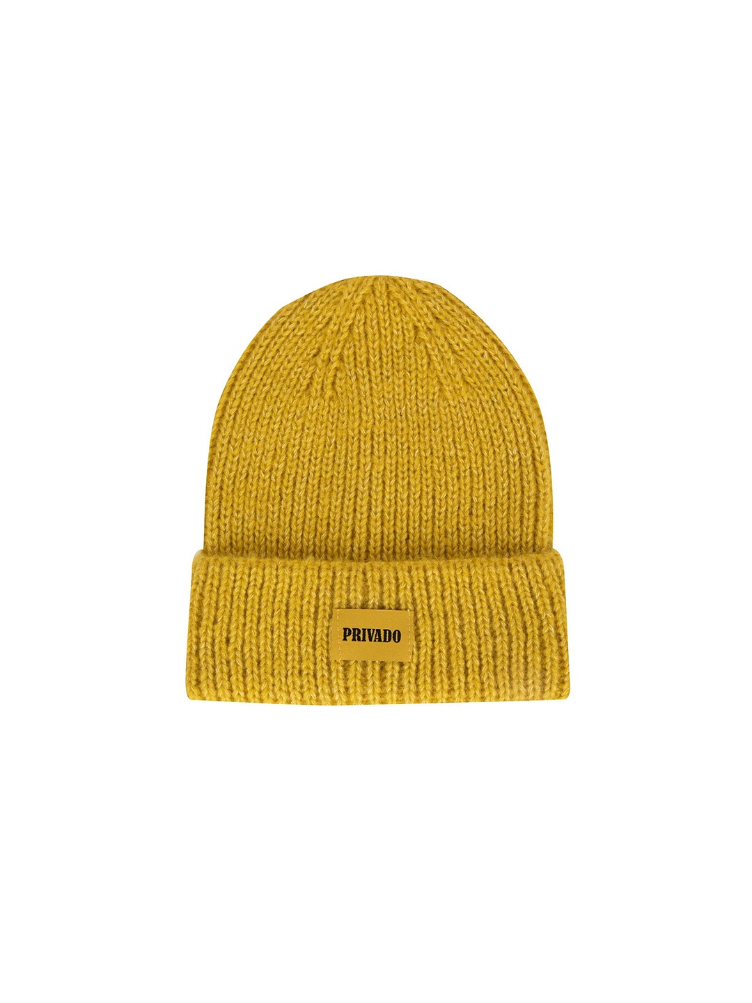 

DeFacto Women Self Design Beanie, Yellow