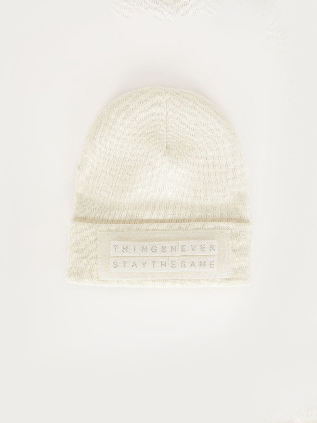 

DeFacto Printed Acrylic Beanie, Off white