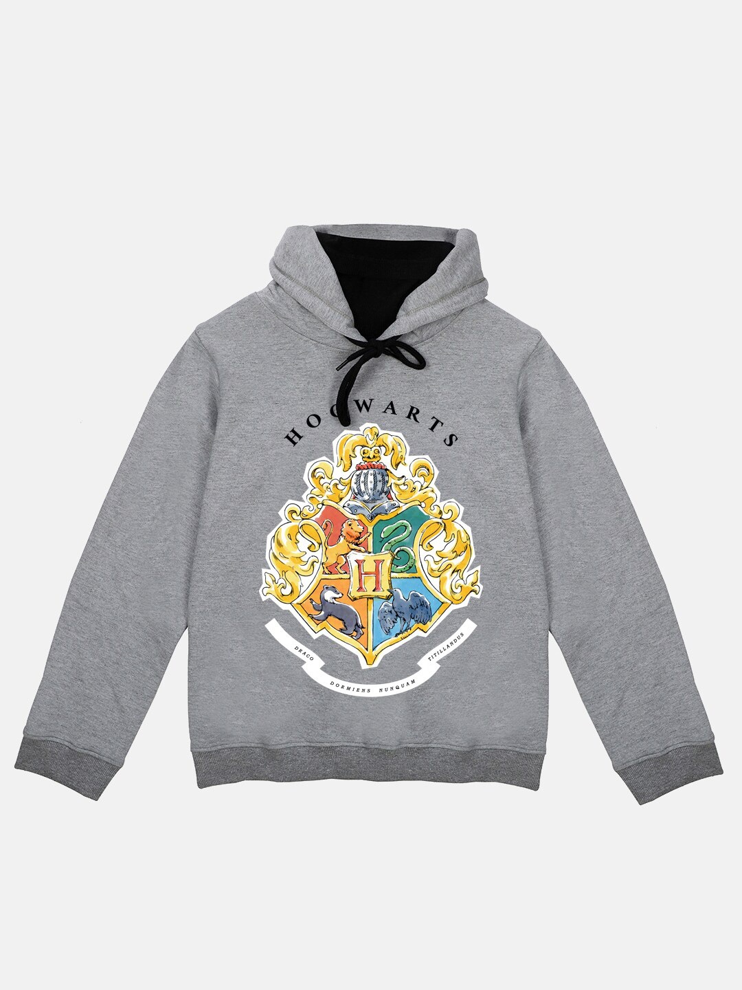 

YK Warner Bros Boys Harry Potter Printed Hood Pullover Sweatshirt, Grey