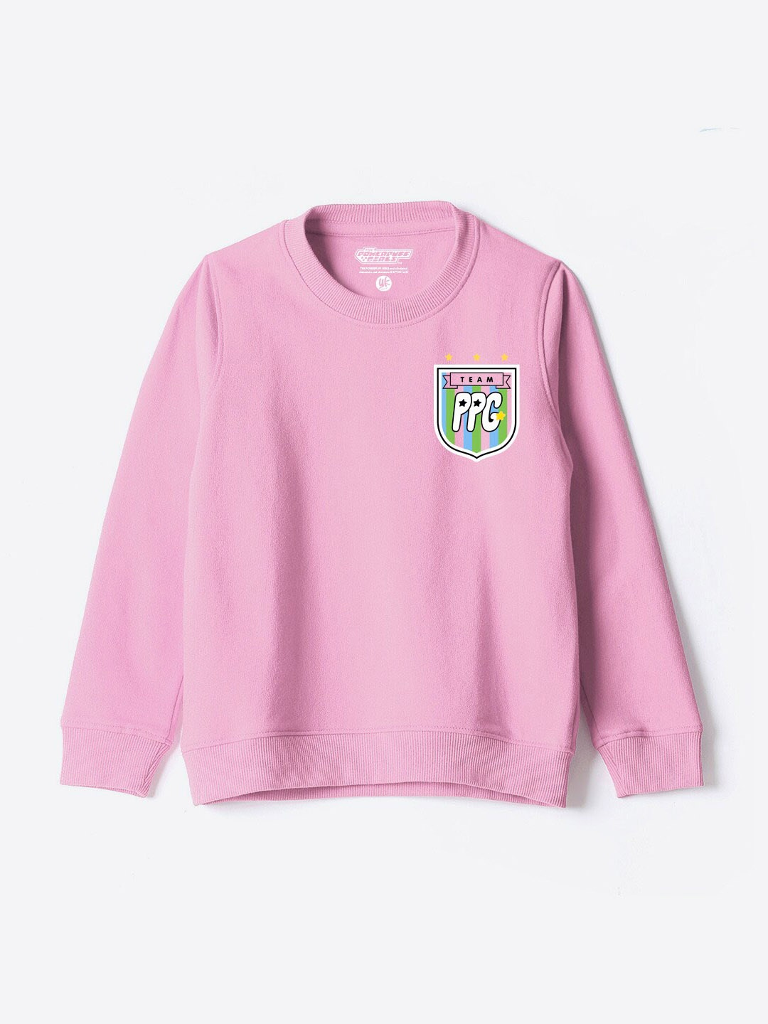 

YK Warner Bros Boys Round Neck Sweatshirt, Pink