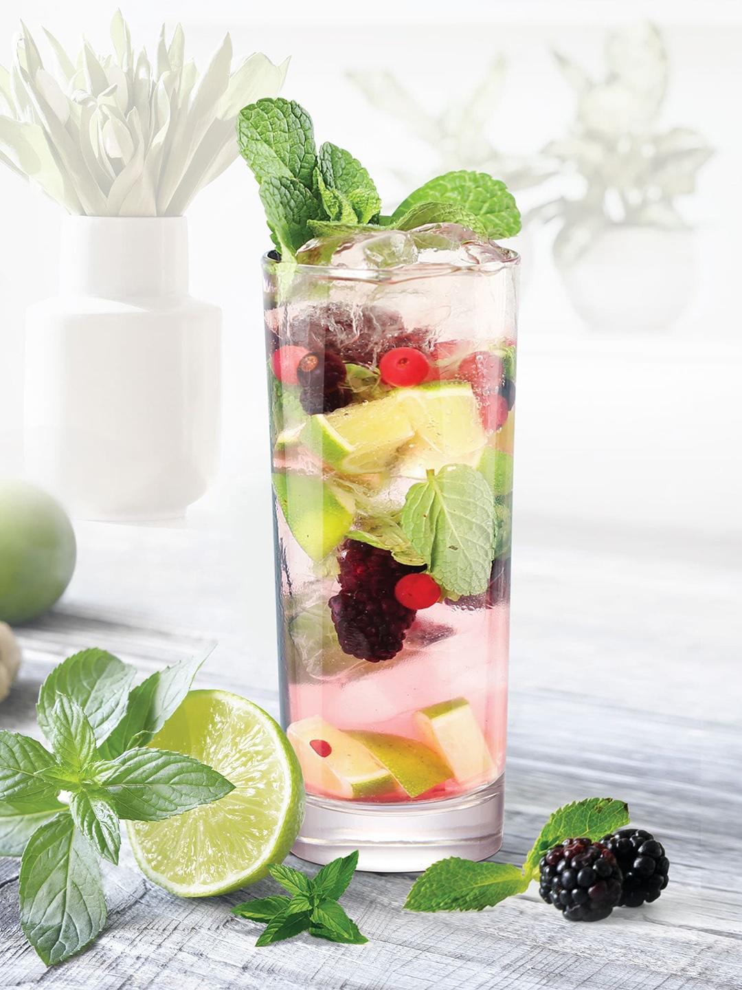 

Treo Embassy Cool 6 Pieces Transparent Glass Tumblers 290 ml