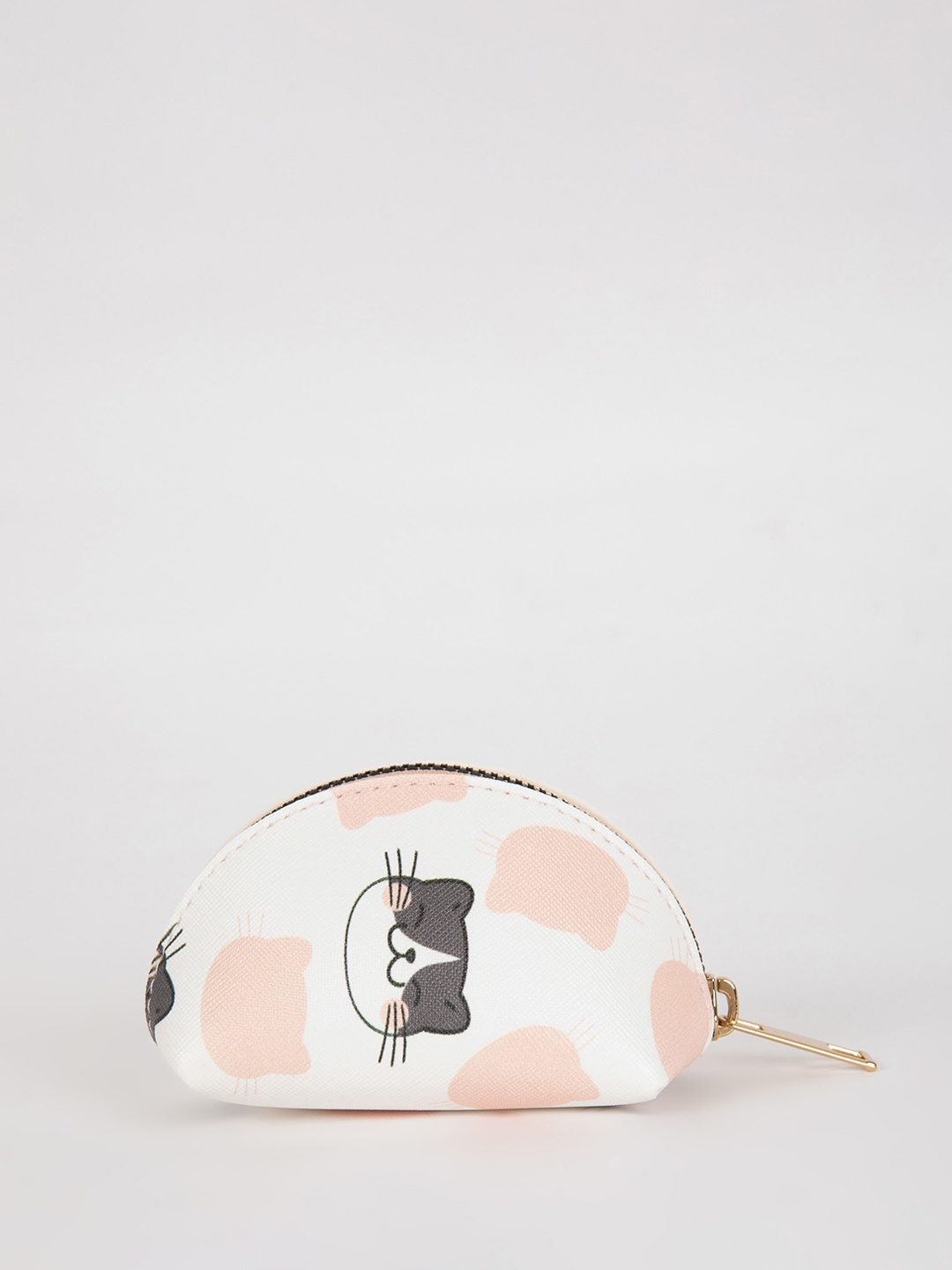 

DeFacto Conversational Printed Coin Purse, White