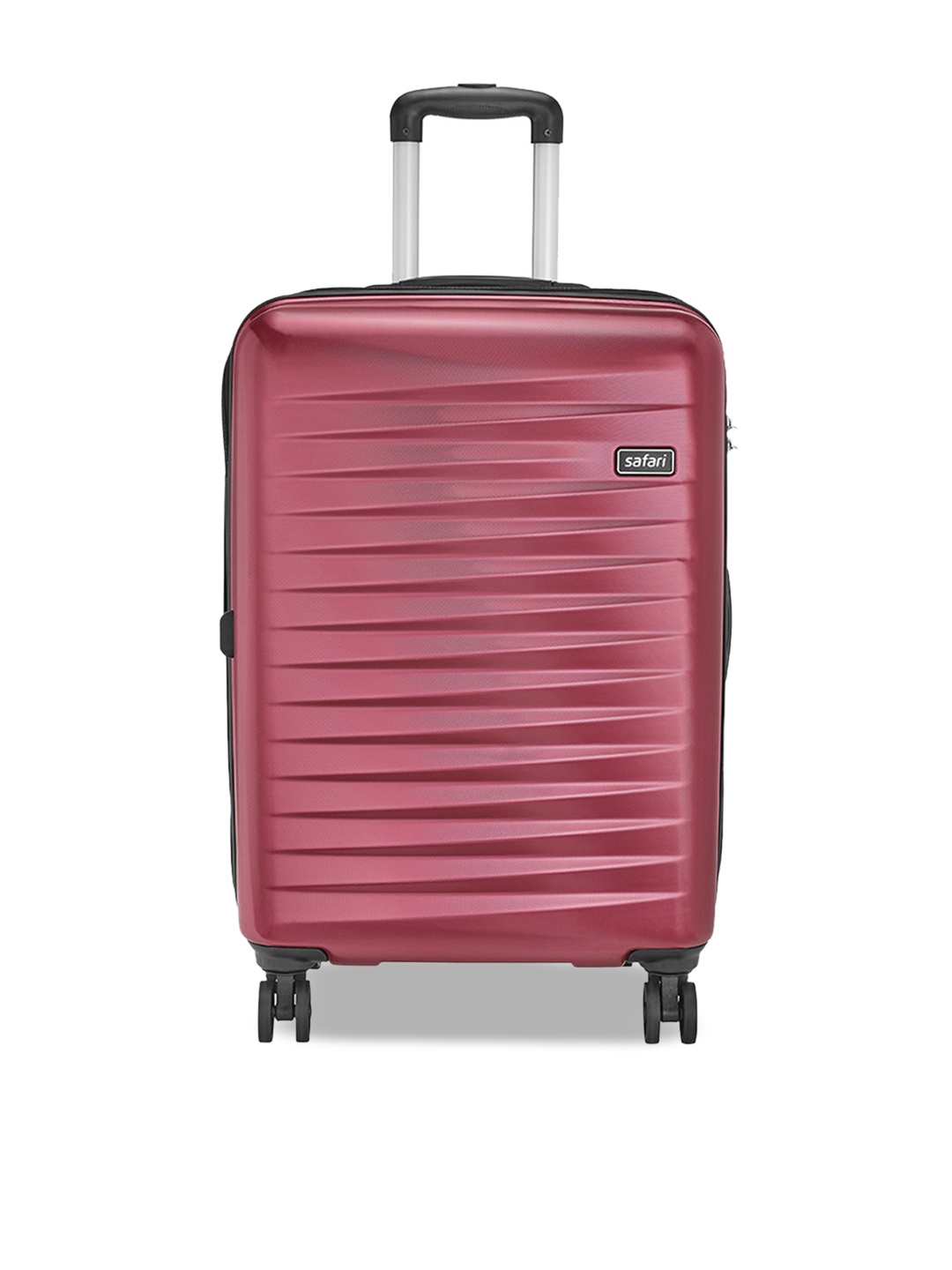 

Safari Fiesta Hard-Sided Medium Trolley Suitcase, Red