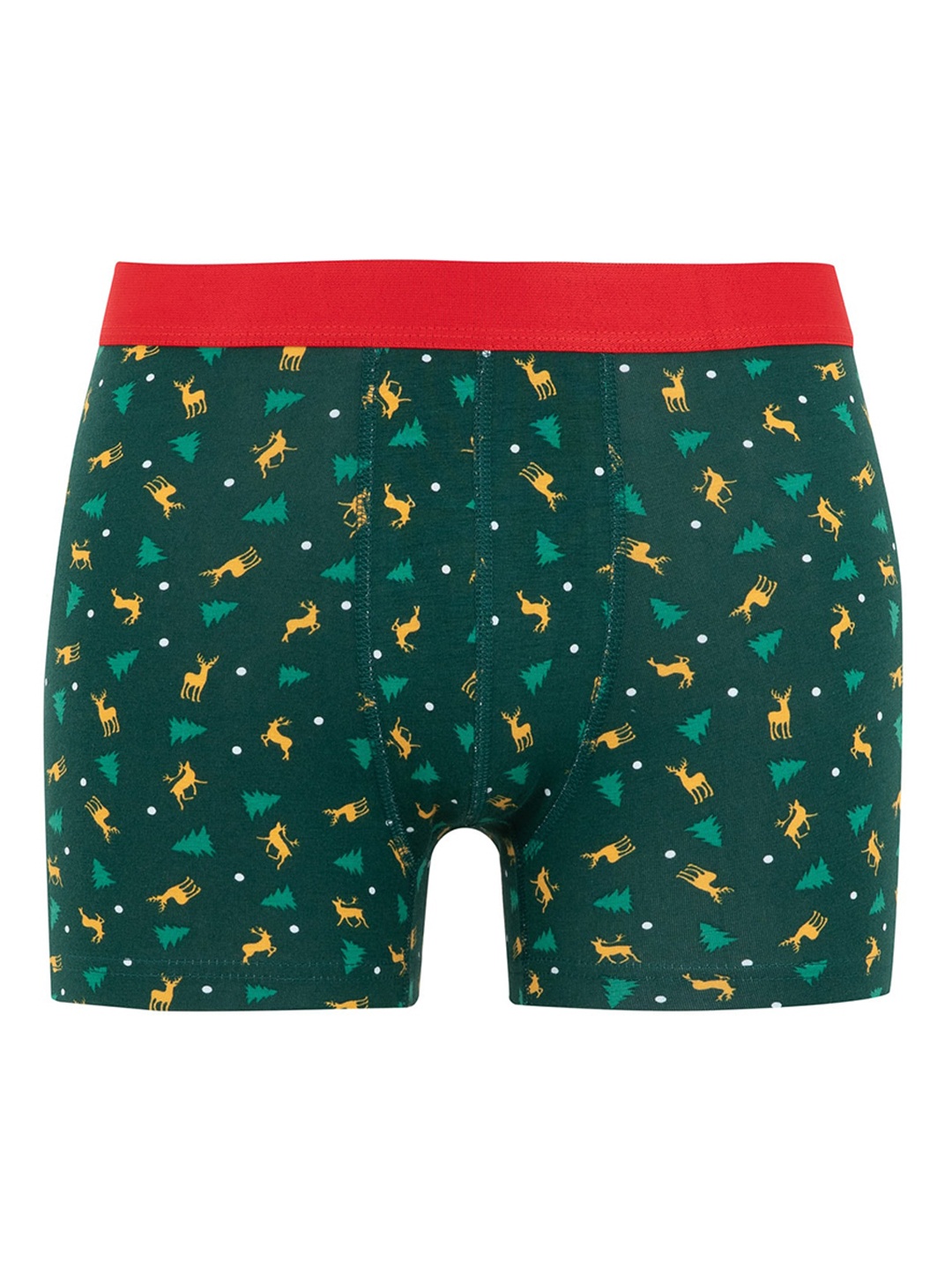 

DeFacto Printed Mid Rise Trunk 233469844-GN465, Green