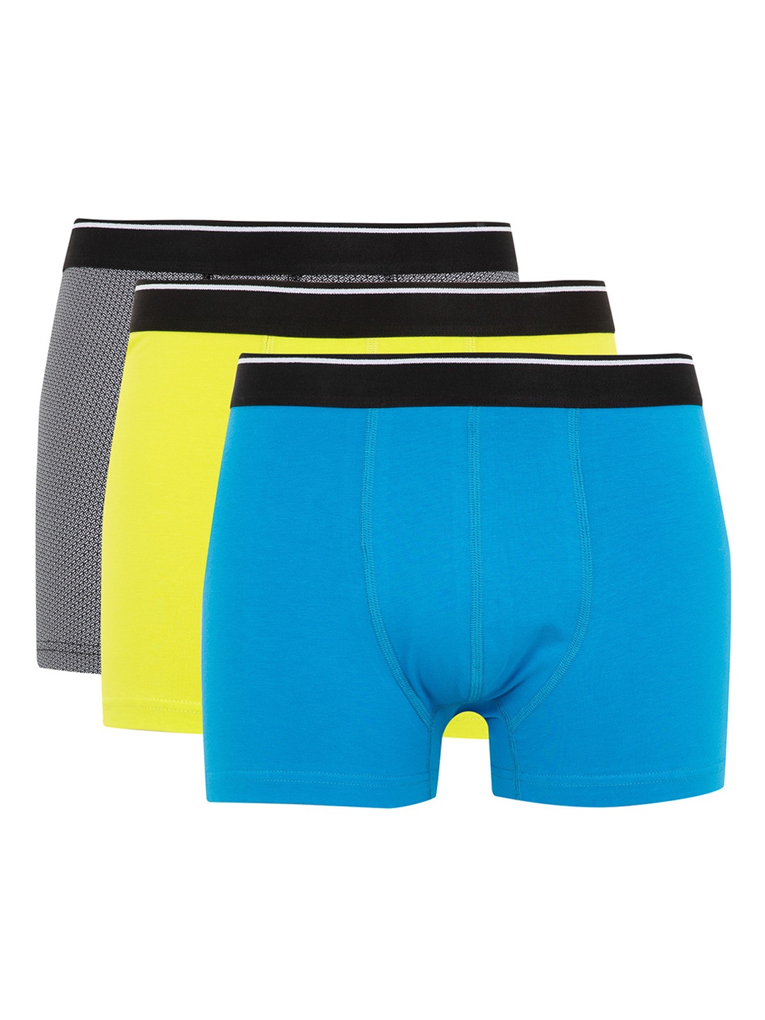 

DeFacto Pack Of 3 Trunks 233050364-GN402, Blue