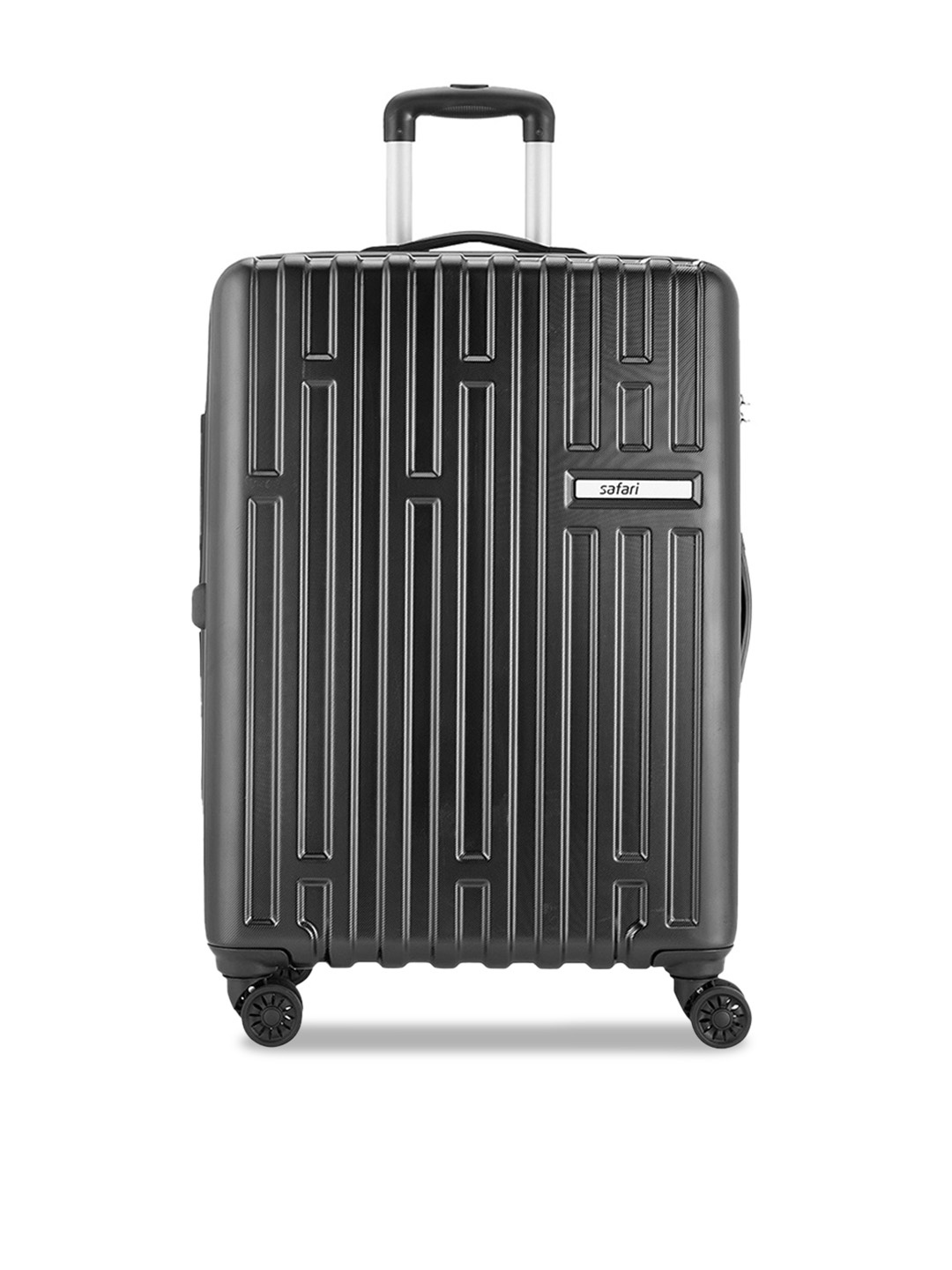 

Safari Cargomax Textured Hard-Sided Large Trolley Bag, Grey