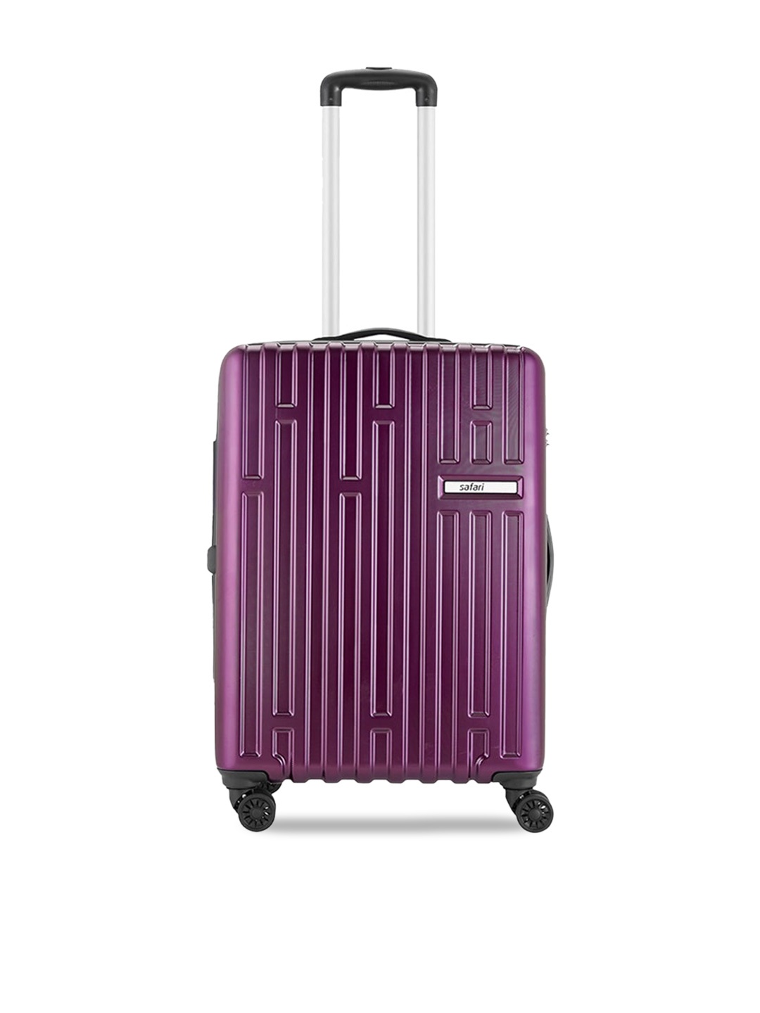 

Safari Cargomax Textured Hard-Sided Cabin Trolley Bag, Purple