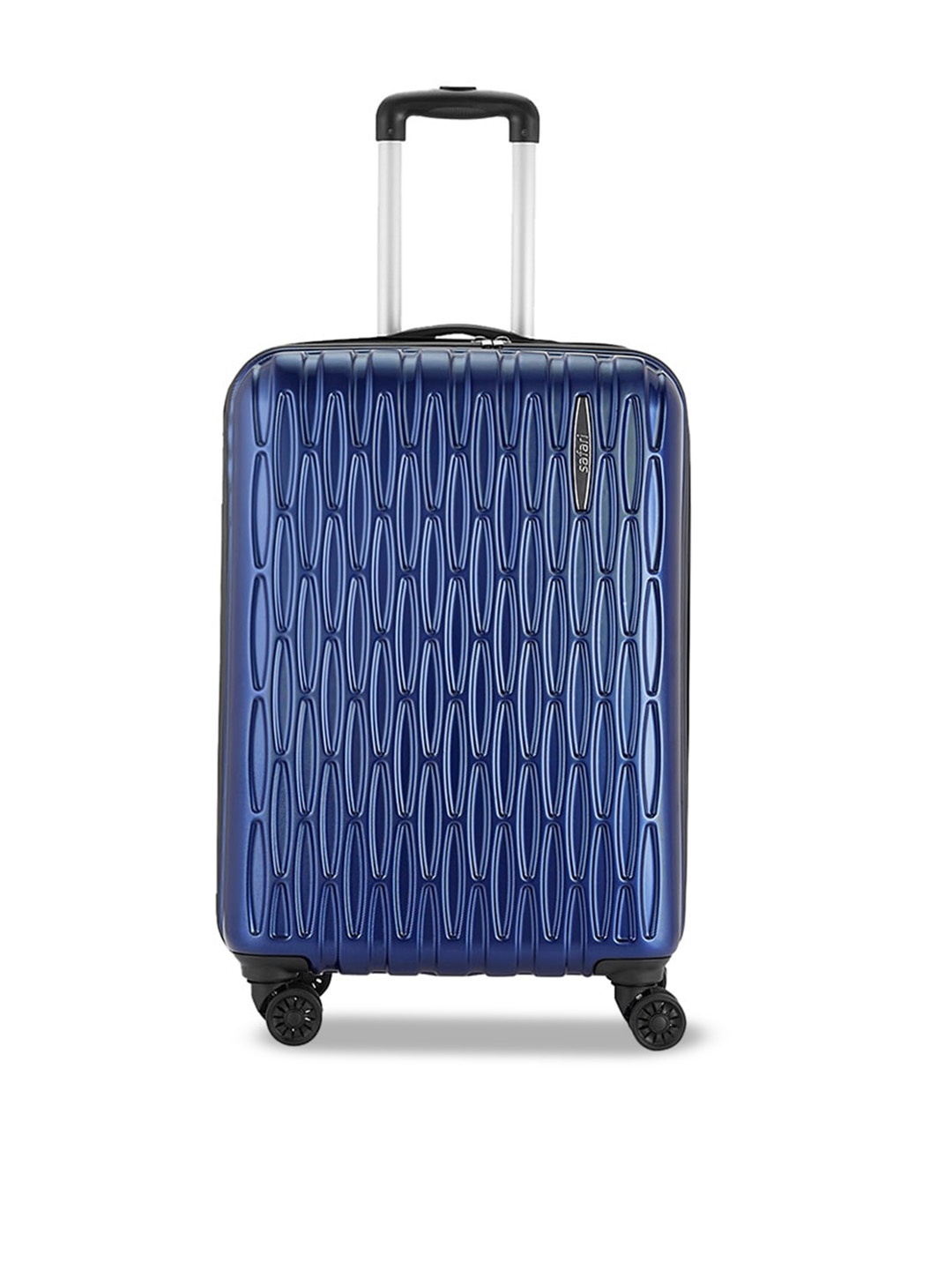 

Safari Twister Textured Hard-Sided Cabin Trolley Bag, Blue