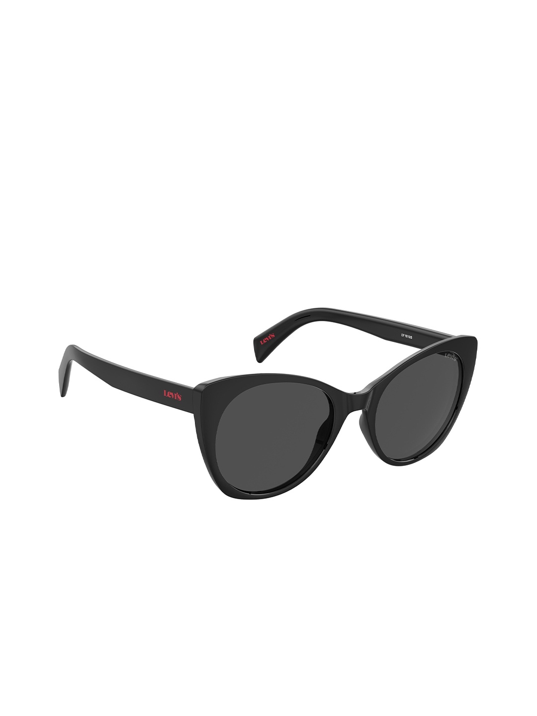 Levis Women Cateye Sunglasses with Polarised Lens, Black