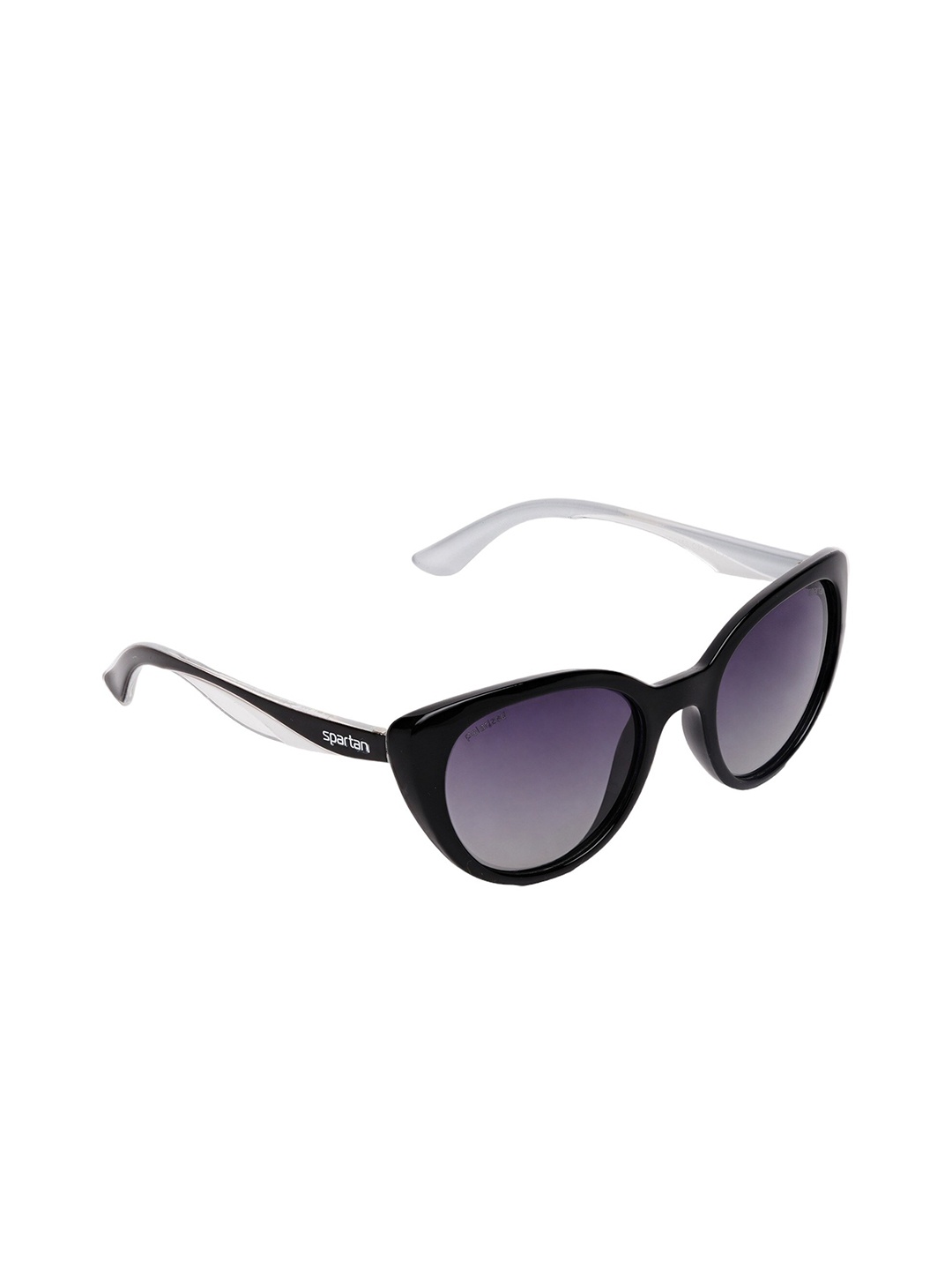 

Spartan Women Cateye Sunglass With Polarised Lens SPS153 C13, Grey