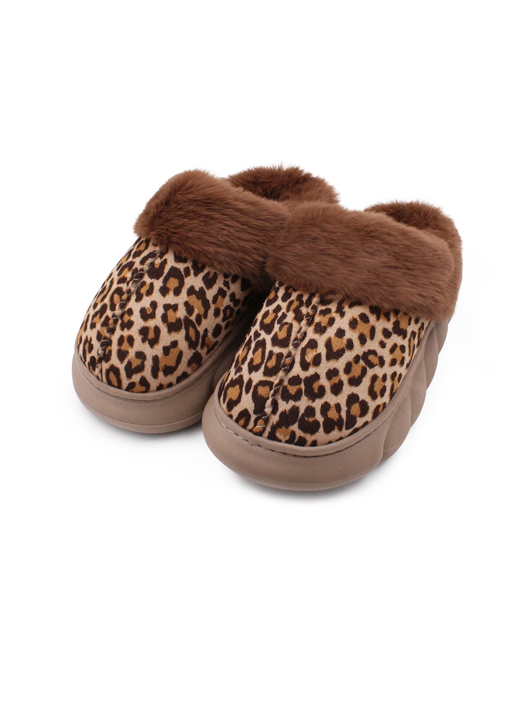 

JENNA Women Brown Slip-On