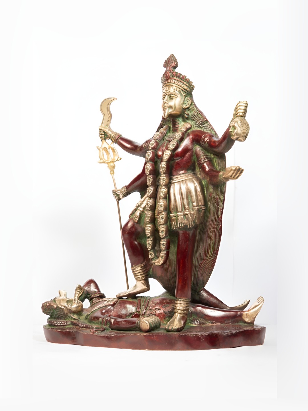 

Arihant Craft Copper Toned Brass Small Showpiece
