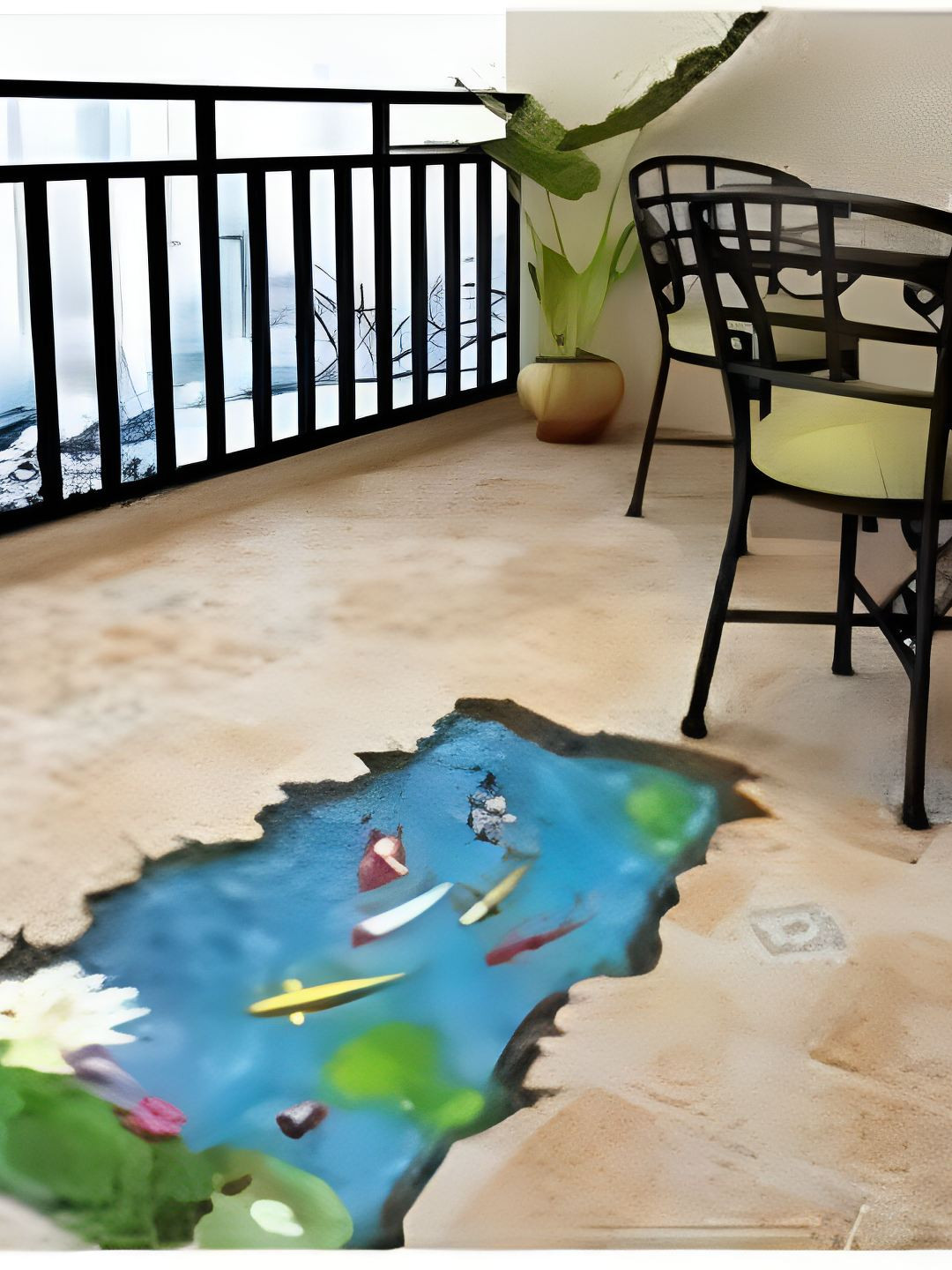 

Univocean Blue & Green Aquatic Fish Removable 3D Wall Sticker