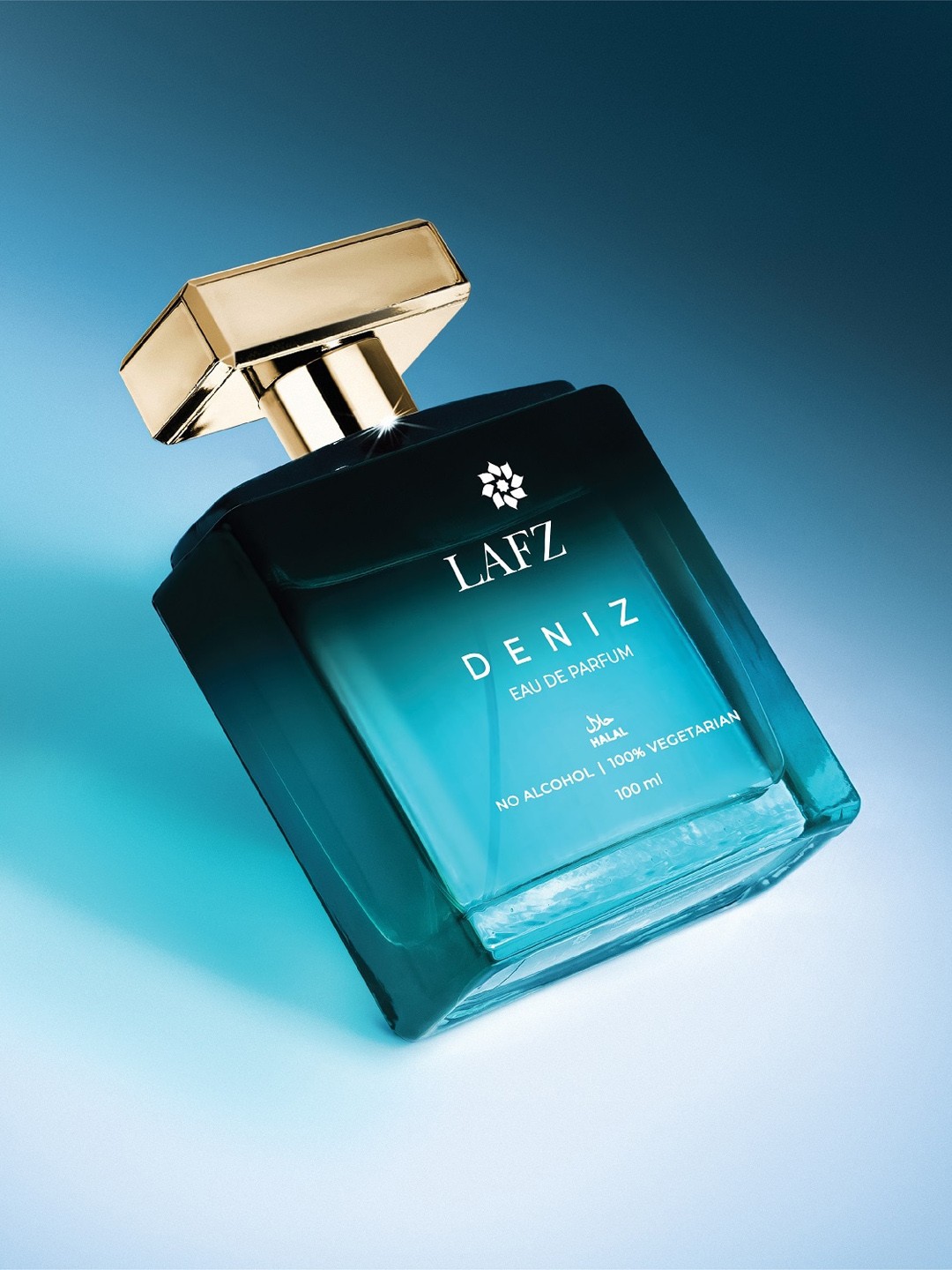 

LAFZ Men Deniz 100% Vegan No Alcohol Eau De Parfum - 100ml, Blue