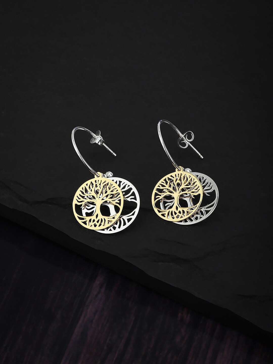 

Carlton London Rhodium-Plated Sterling Silver Drop Earrings