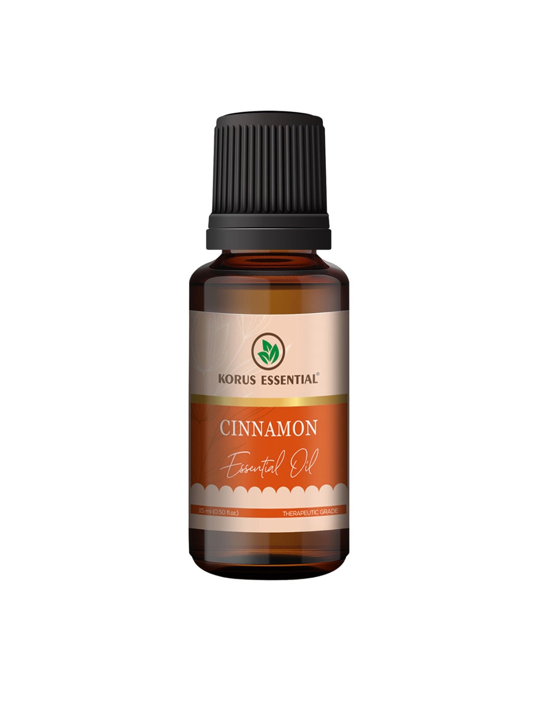 

Korus Essential Cinnamon Essential Oil 15ml, Transparent