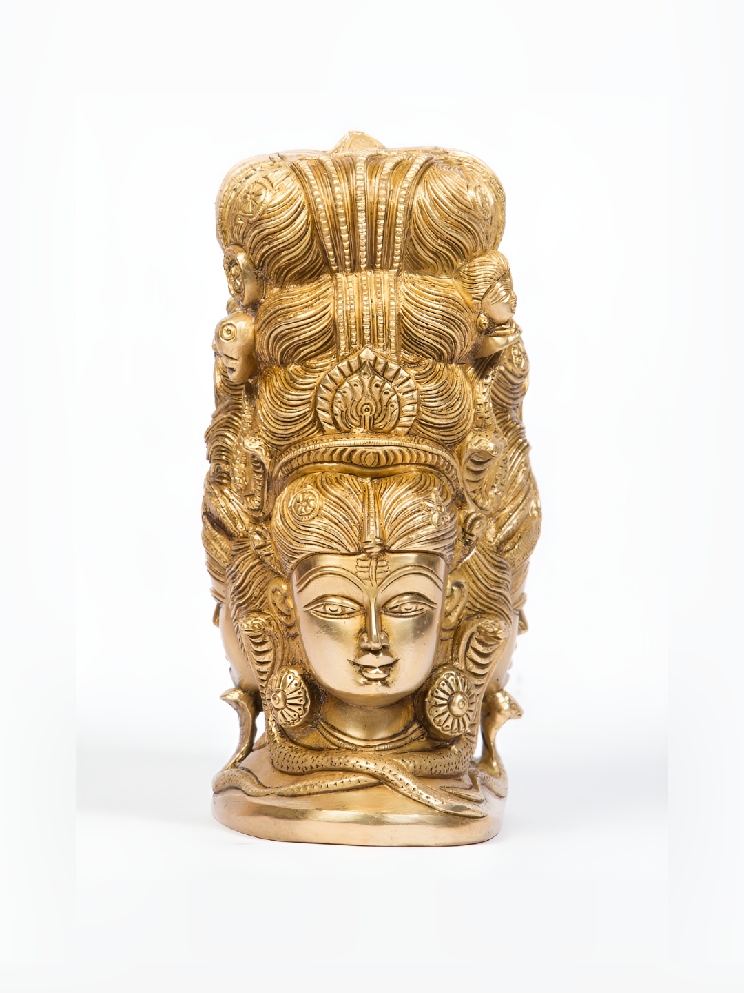 

Arihant Craft Gold Brass Small Showpiece