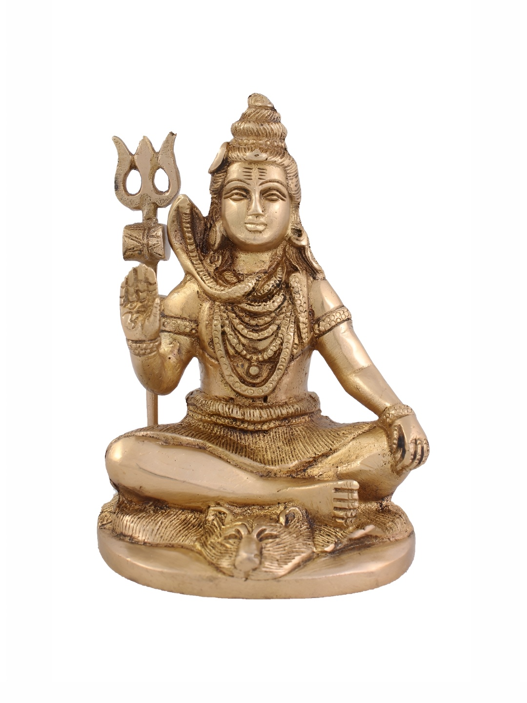 

Arihant Craft Gold-toned Brass Shiva Small Showpiece