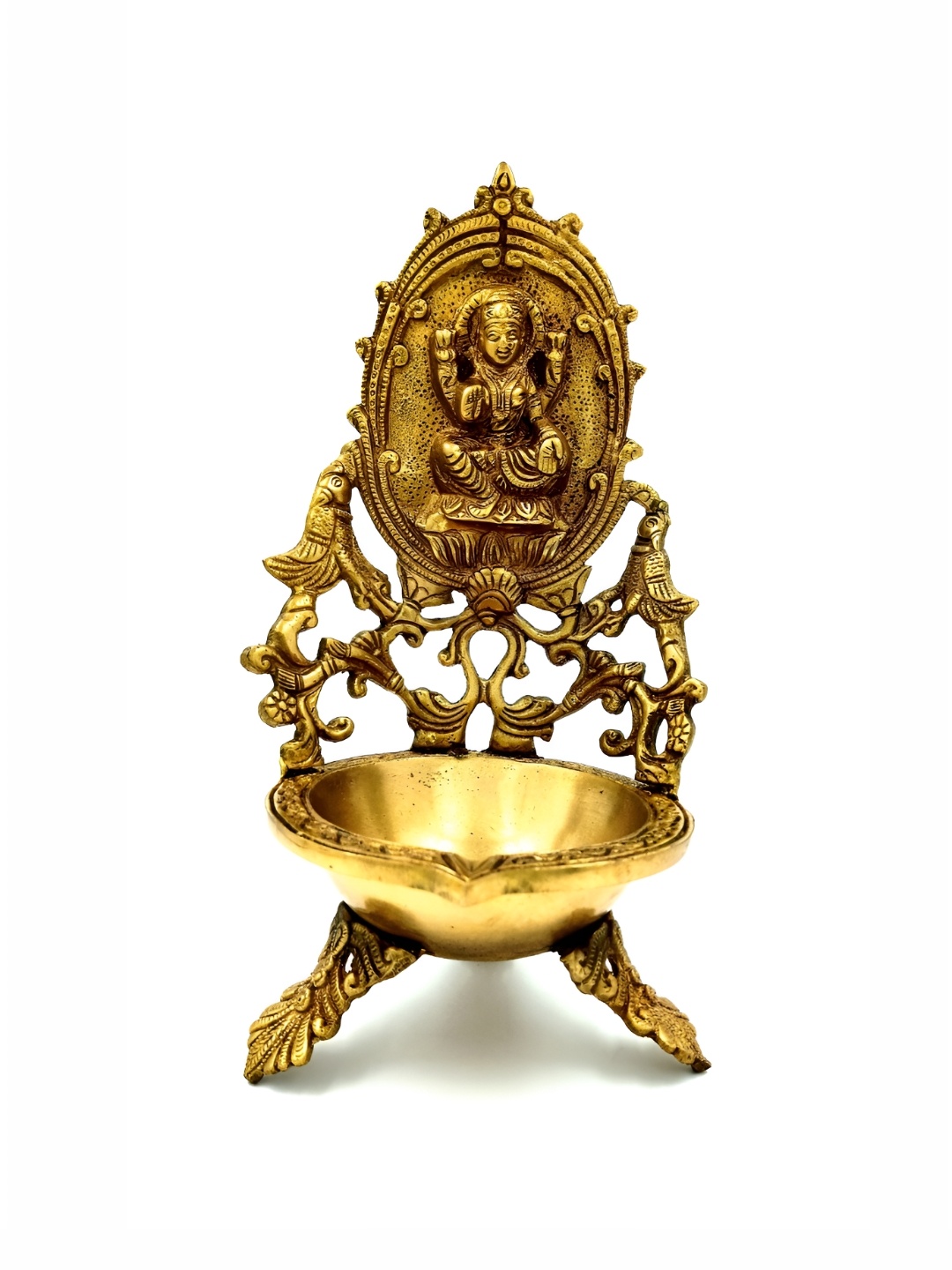 

Arihant Craft Yellow & Gold-Toned Brass Small Idol Showpiece